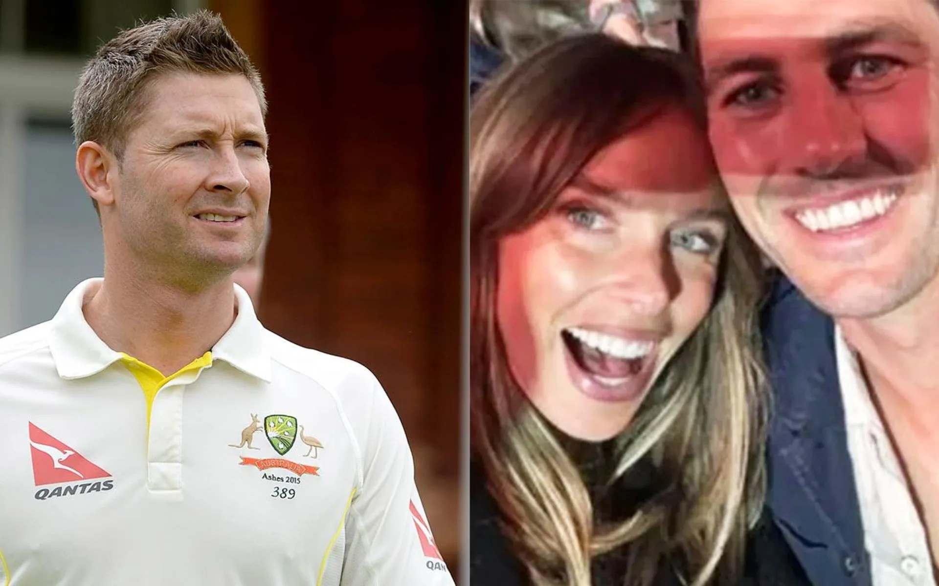 Michael Clarke Slams Cummins- (Source:@BeckyCummins/X.com)