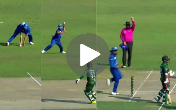 [Watch] Afghanistan's Kharote Turns Ravindra Jadeja With An Unbelievable Run-Out