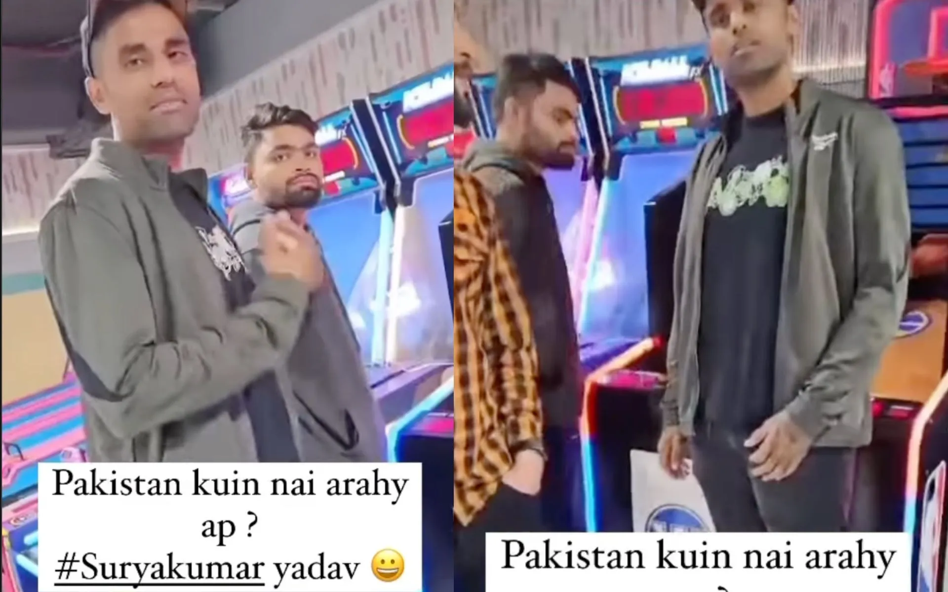 Suryakumar Yadav was asked a question by a fan (Source: @aayatqureshi.14/Instagram)