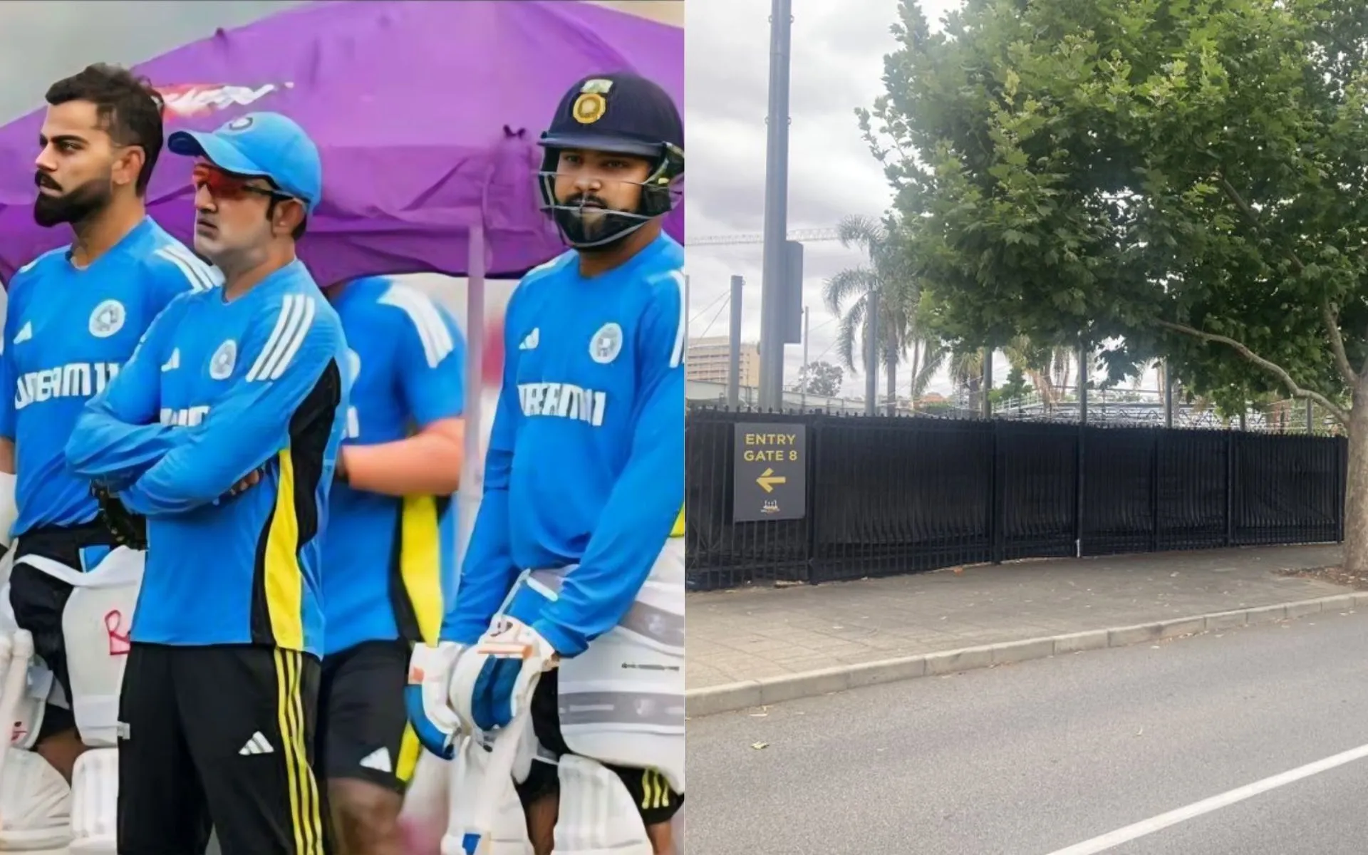 Team India has started gearing up for BGT [Source: @CSKFansOfficial, @trislavalette/x.com]