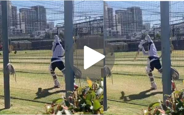 KL Rahul Spotted In Lengthy Net Session At WACA Ground In Perth - Watch Video