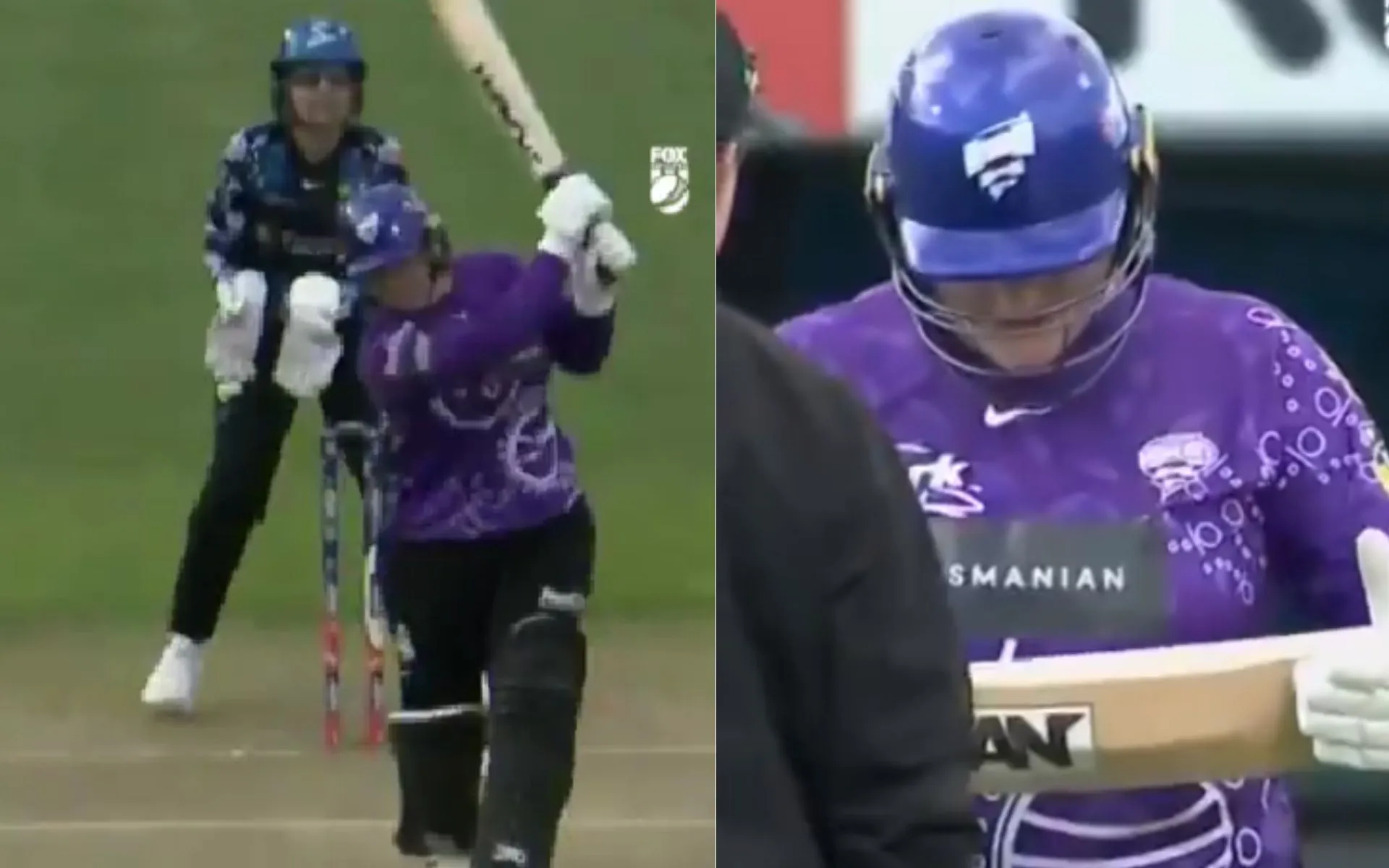 Lizelle Lee smashed her second consecutive hundred in WBBL [Source: @WBBL/x.com]
