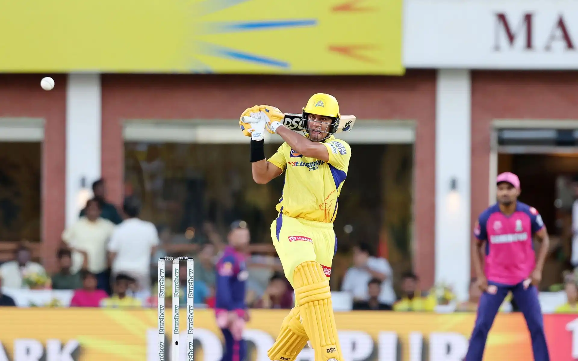 Rachin Ravindra playing for CSK [Source: @IPL/x.com]