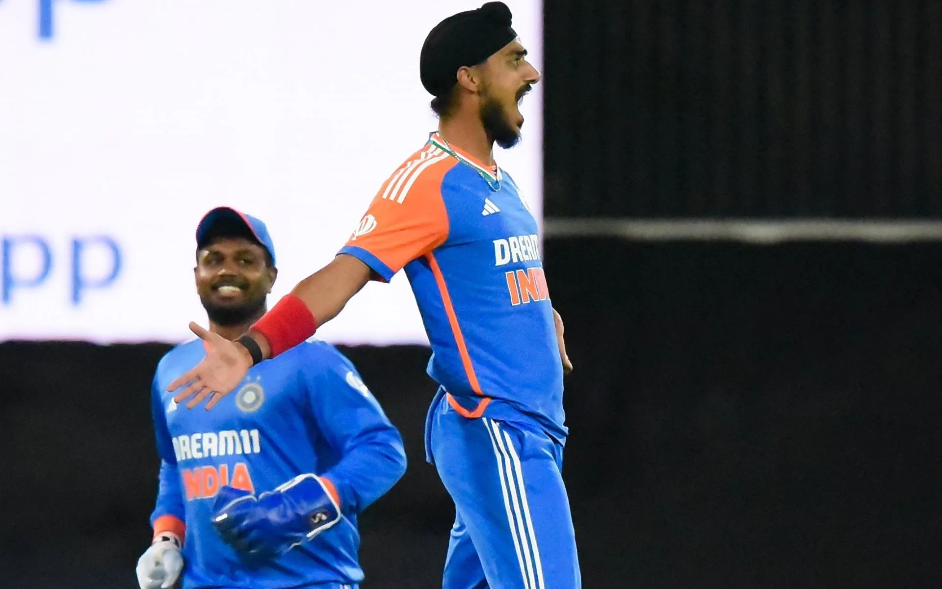 Arshdeep Singh grabbed his 90th wicket in T20Is (Source:@BCCI/X.com)
