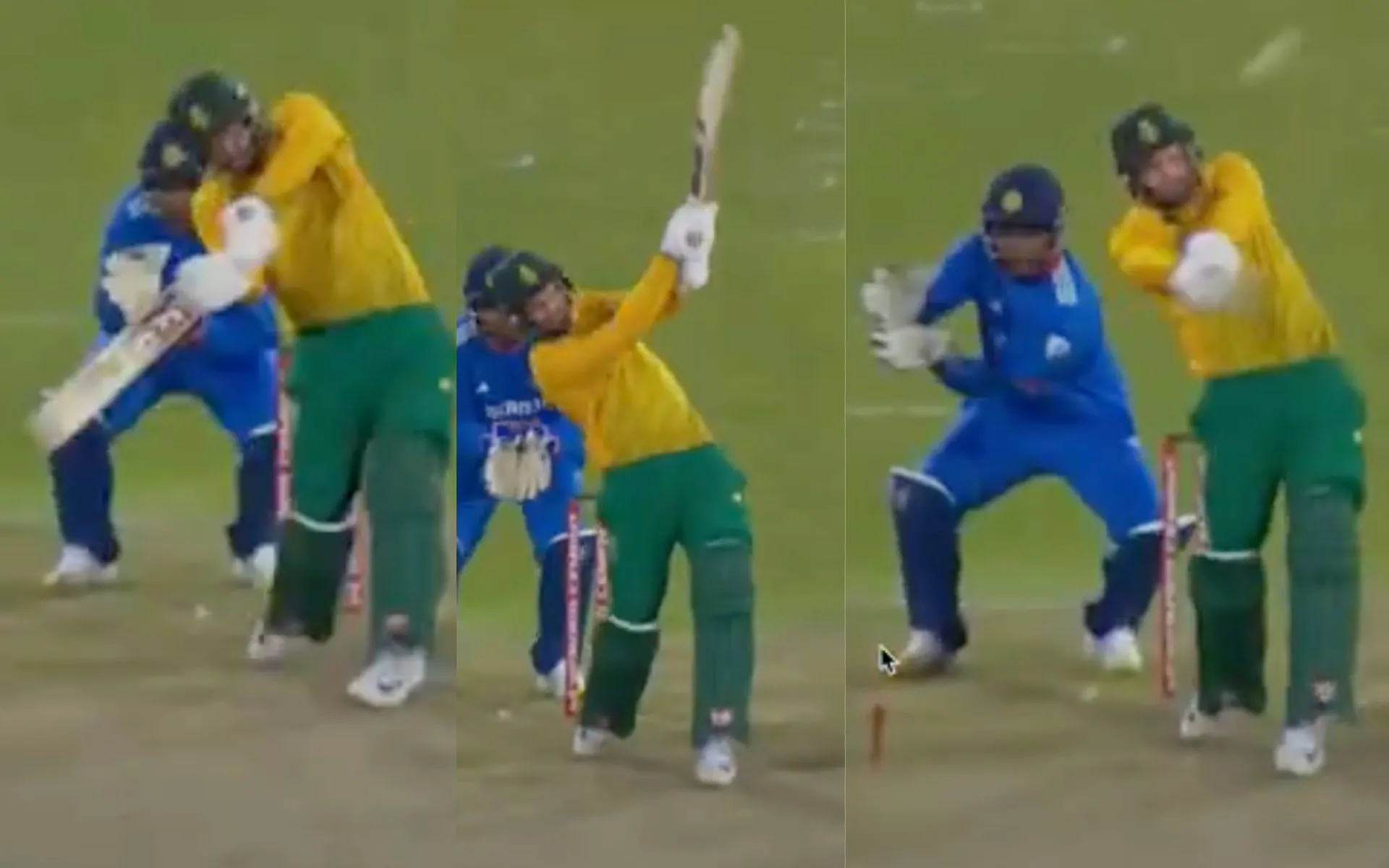 Heinrich Klaasen's sixes against India (Source:@viratgoback/X.com)