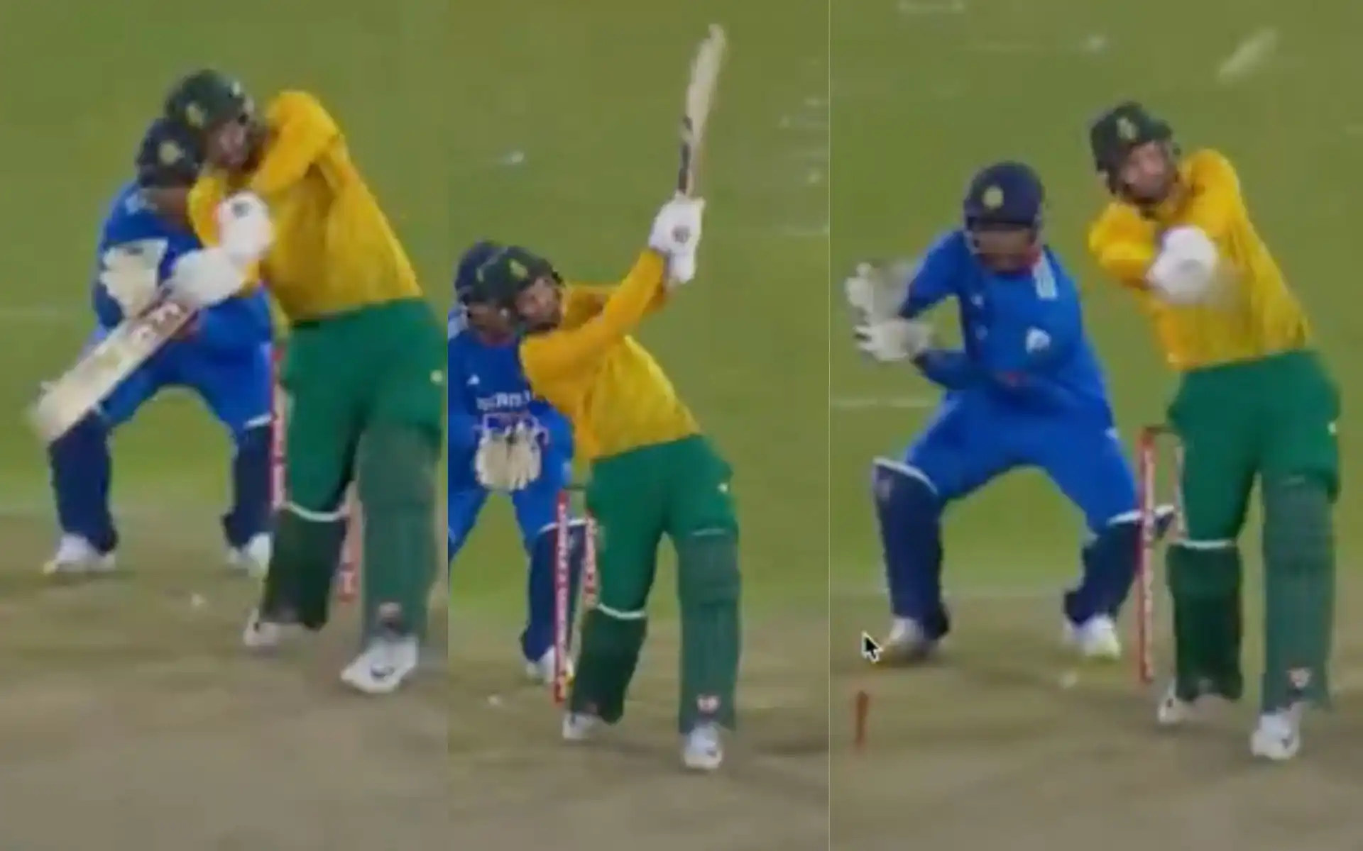 Heinrich Klaasen's sixes against India (Source:@viratgoback/X.com)