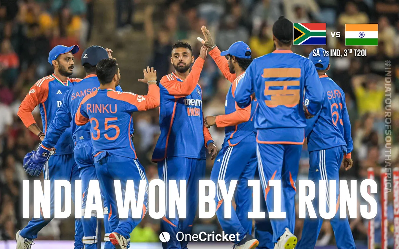 IND vs SA 3rd T20I (Source: OneCricket)