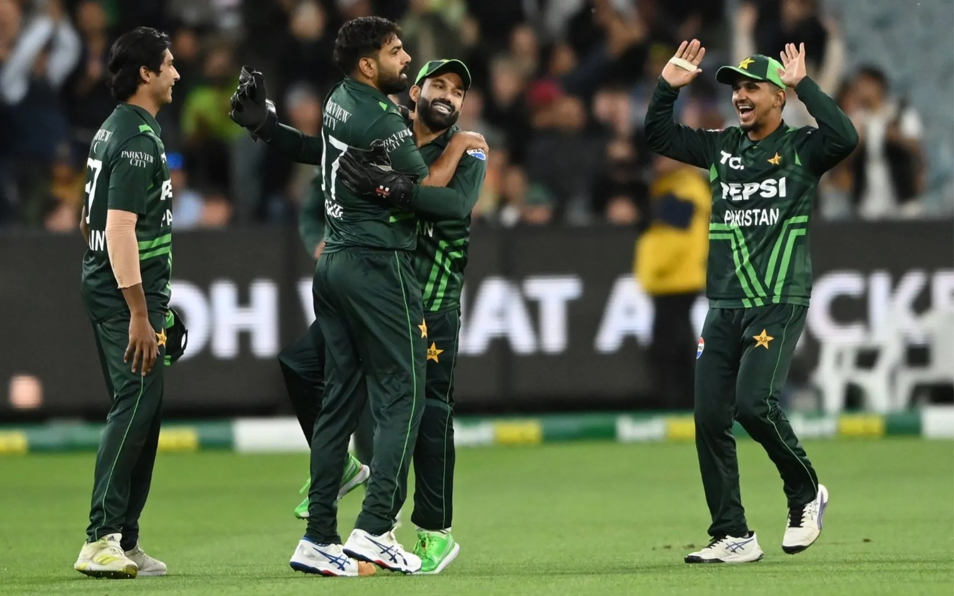 Pakistan clinched the ODI series [Source: @iamAhmadhaseeb/X.Com]
