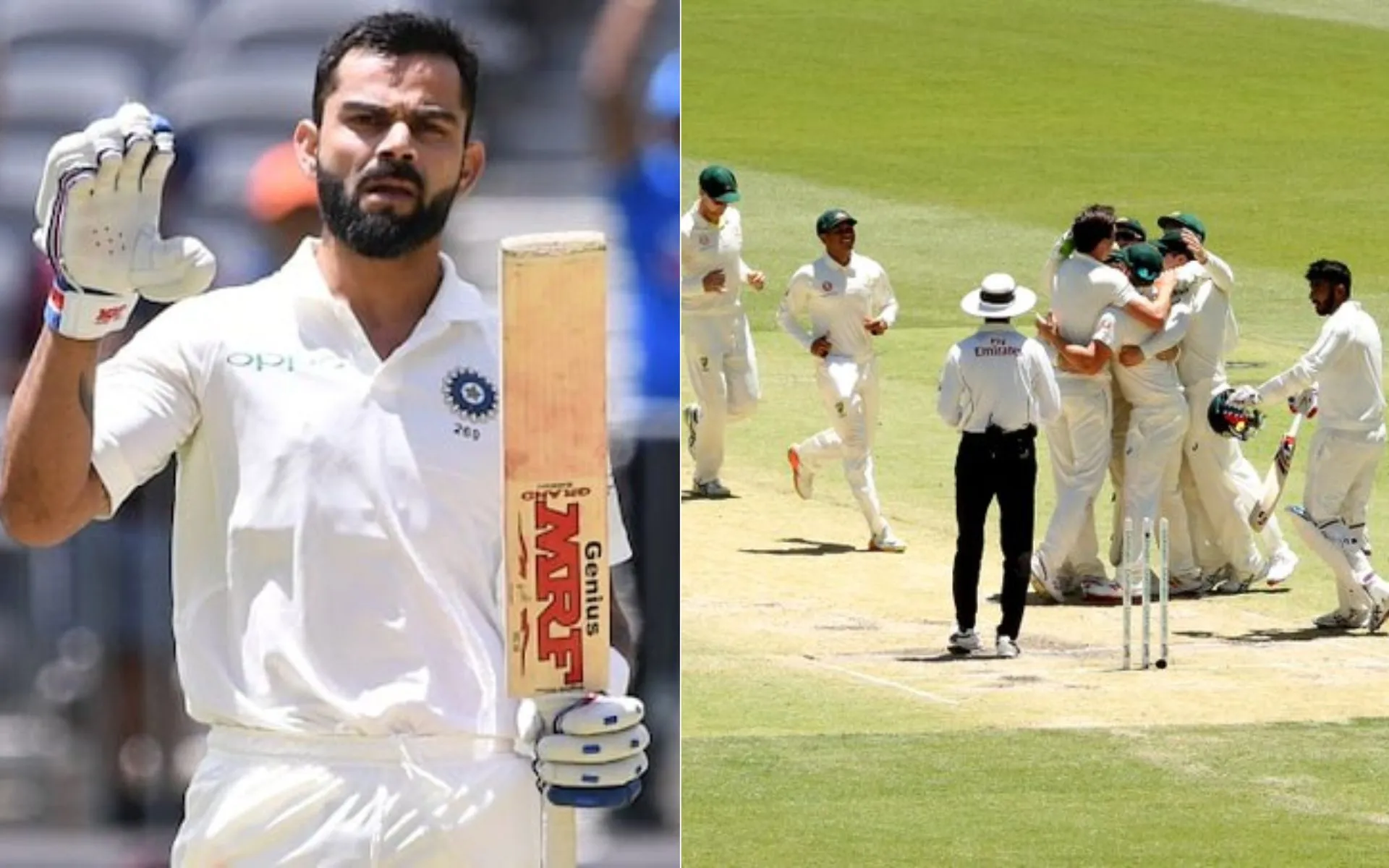 Virat Kohli's ton was not enough to save India from defeat [Source: @Drkwiz09, @ICC/x.com]