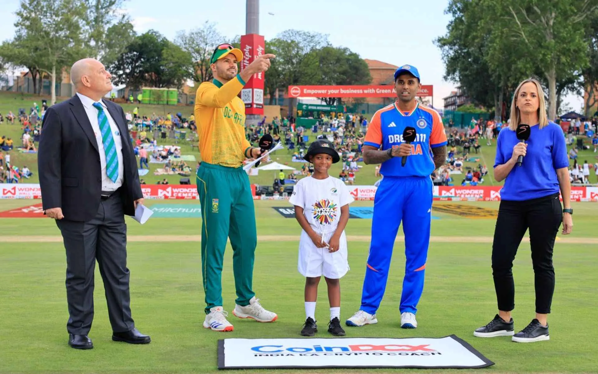 IND vs SA: Markram and Suryakumar Yadav (Source:Shreyash0417,x.com)