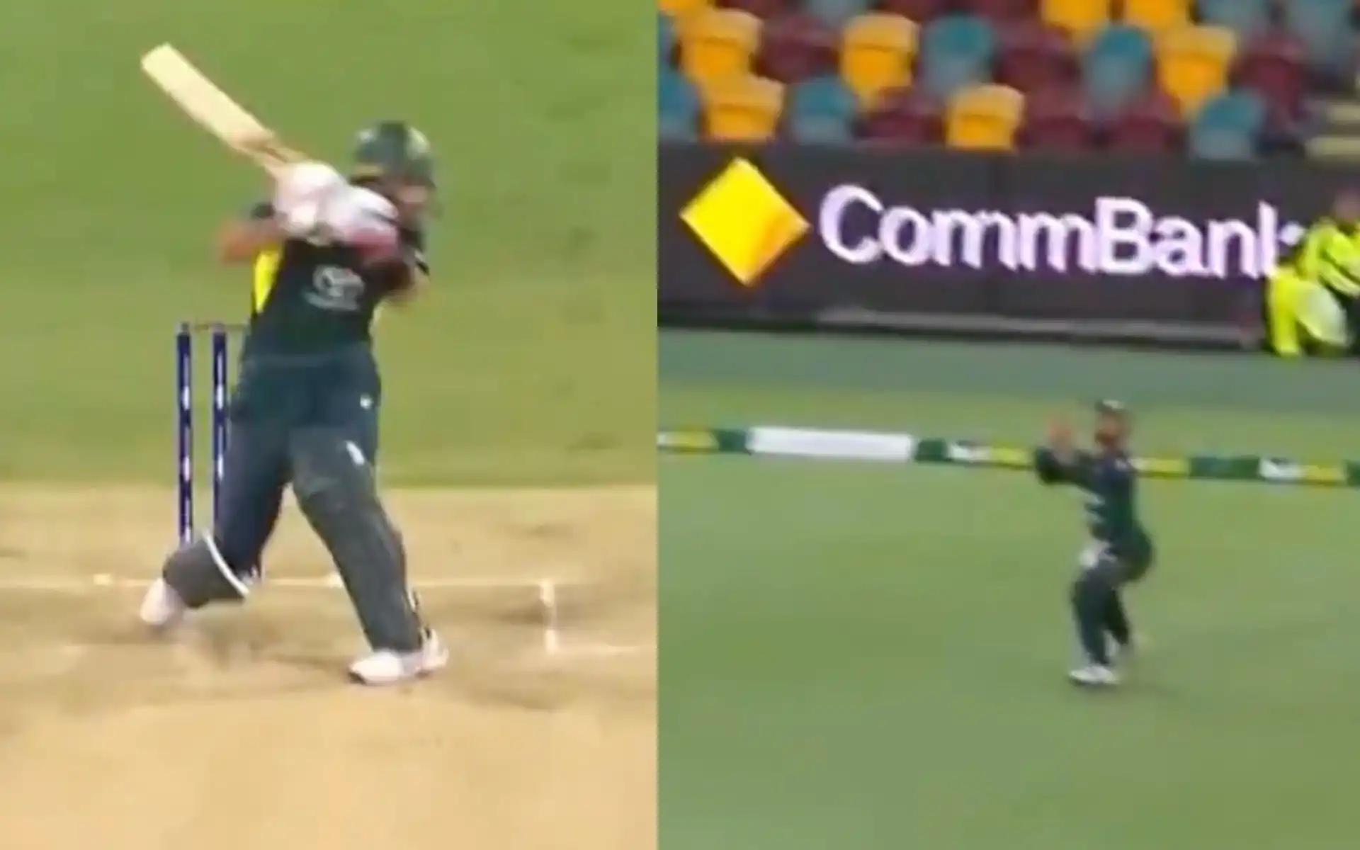 Glenn Maxwell's wicket against Pakistan (Source:@viratgoback/X.com)