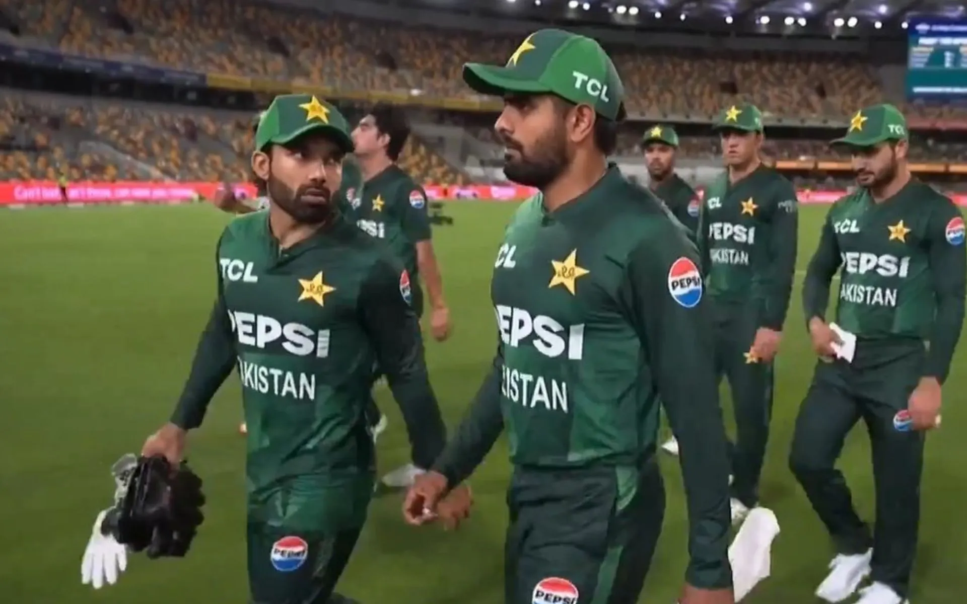 Babar Azam and Rizwan - (Source:@Tapmad/X.com)