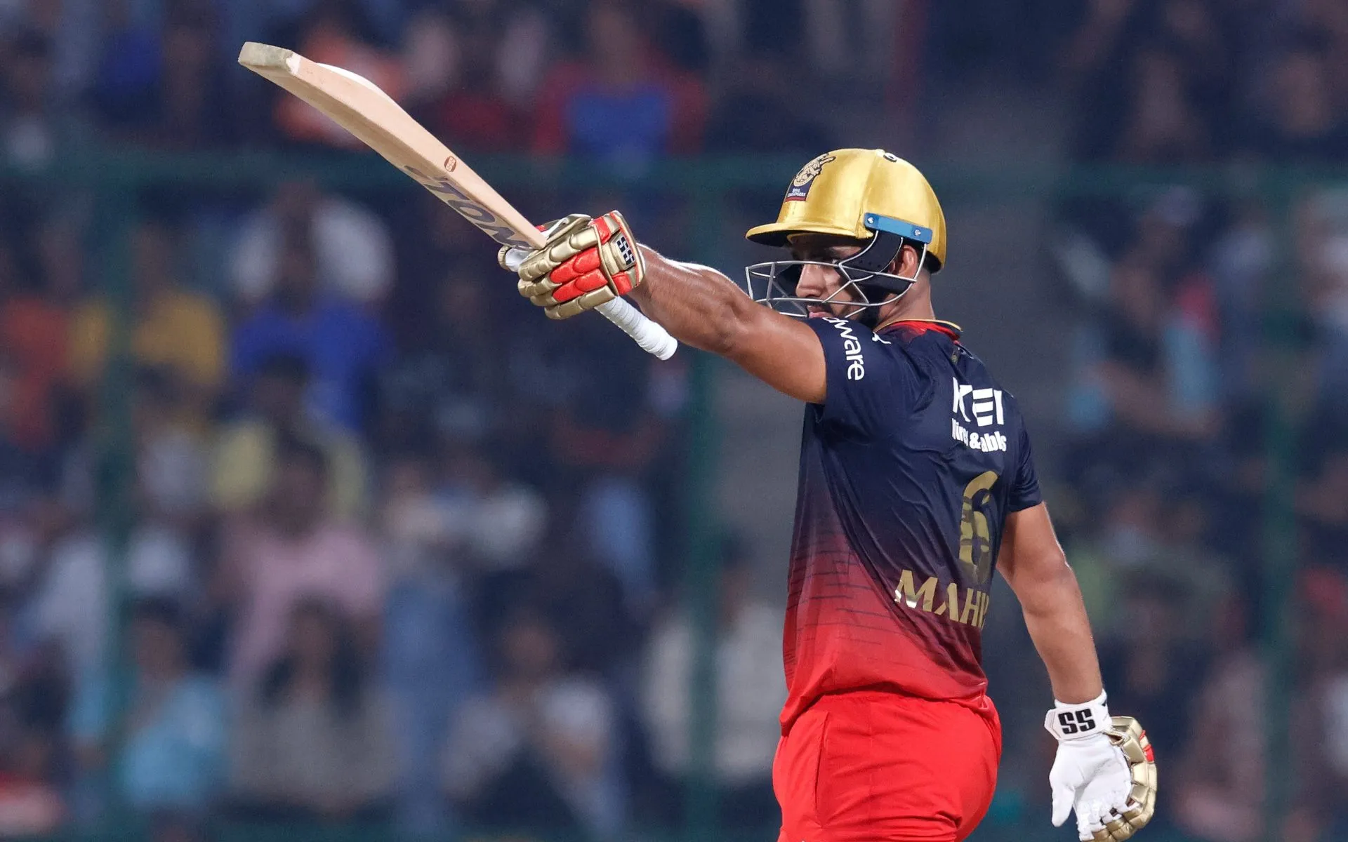 Mahipal Lomror in action for RCB [Source: @IPL/x]