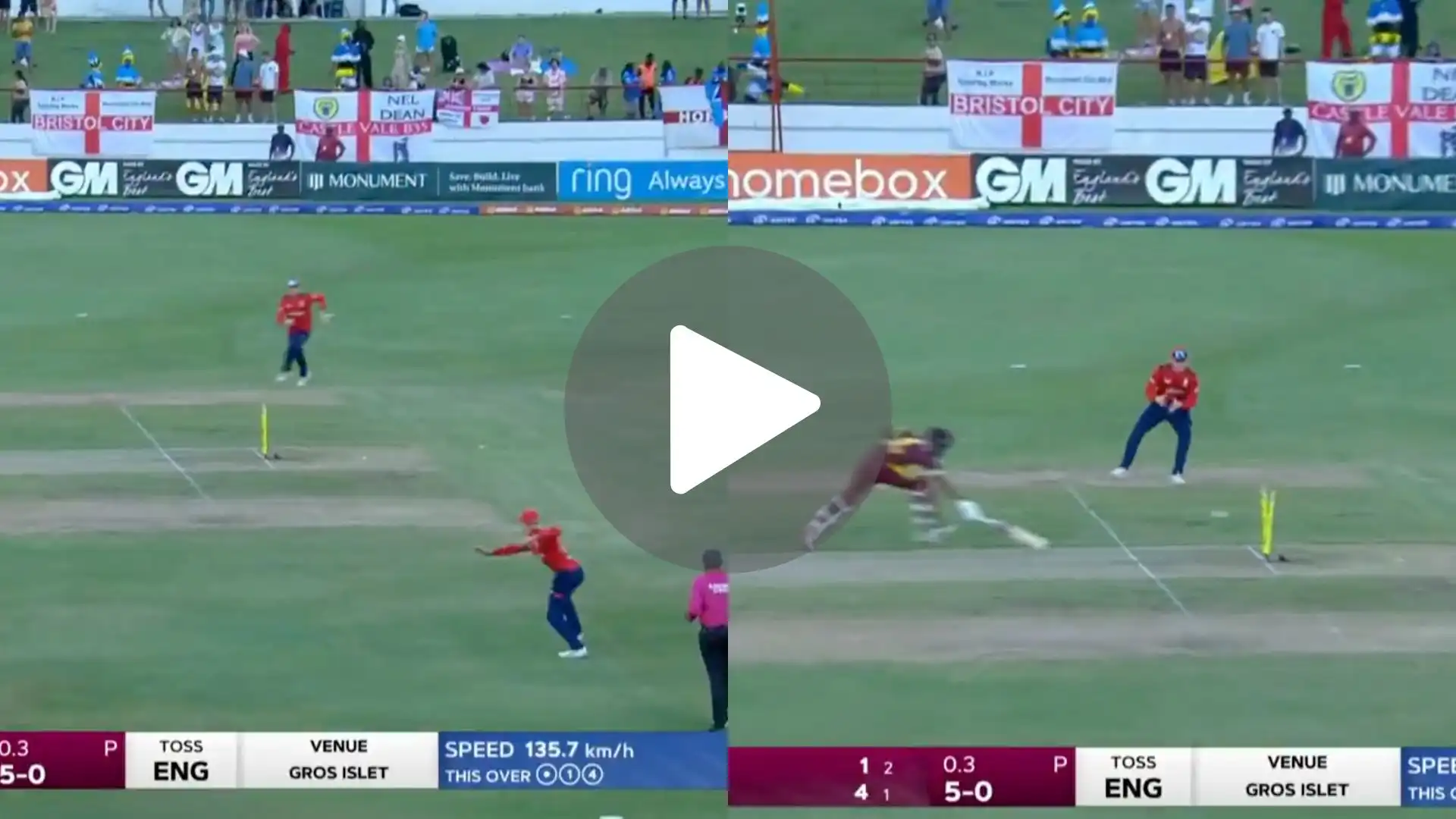 [Watch] Jacob Bethell Turns Yuvraj Singh As His Bullet Throw Dismisses Shai Hope
