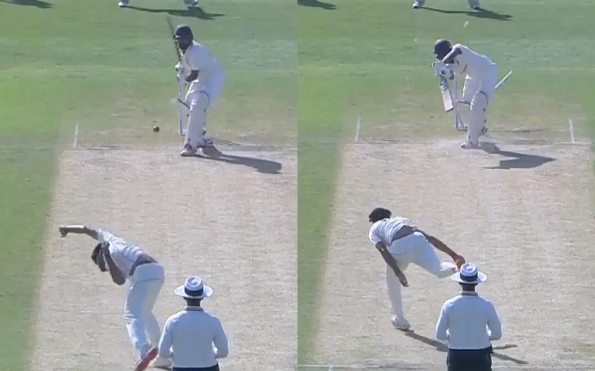 Vaibhav Arora in action [Source: @BCCIdomestic/Screengrab]
