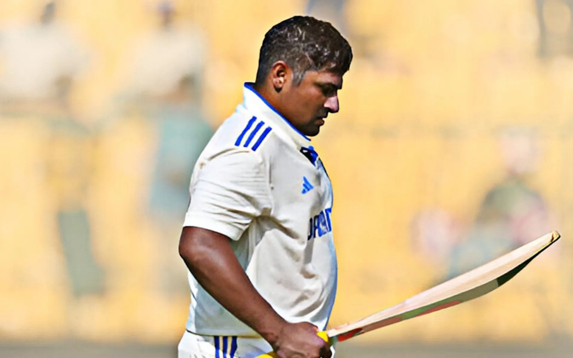 Sarfaraz Khan - (Source: @Johns/X.com )