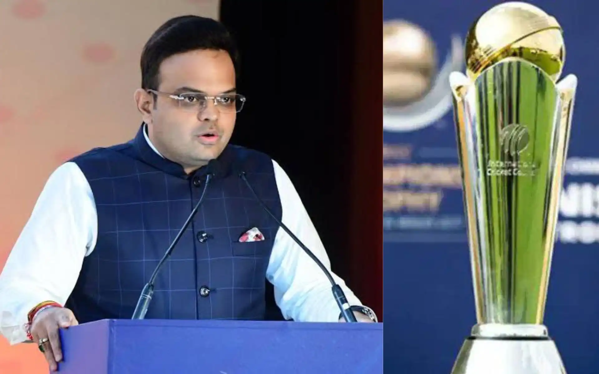 Jay Shah and Champions Trophy - (Source: @Johns/X.com)