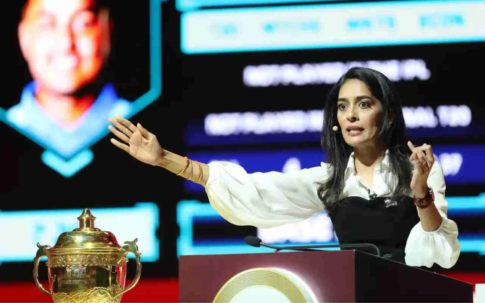 IPL 2025 mega auction to be conducted by Mallika Sagar [Source: @IPL]