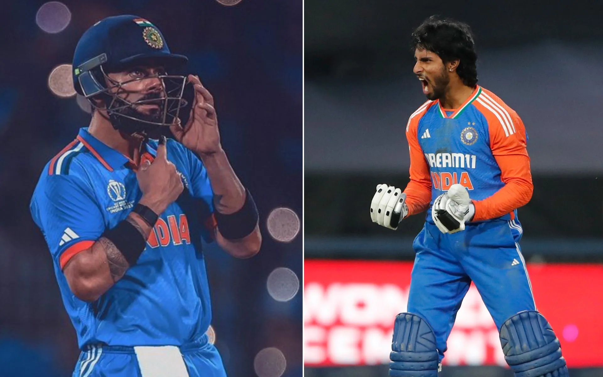 Virat Kohli & Tilak Varma [Source: @ishantraj_/ @BCCI/x.com]