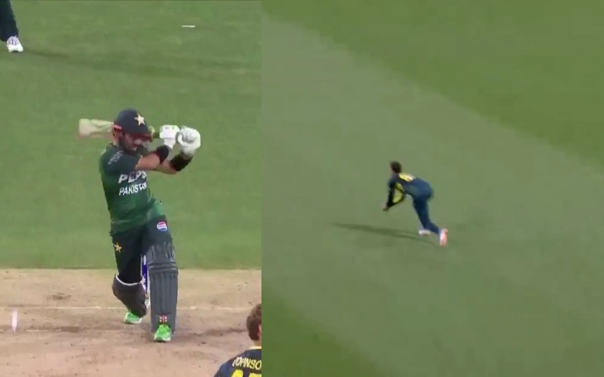 Rizwan's Wicket- (Source:@ScreenGrab)