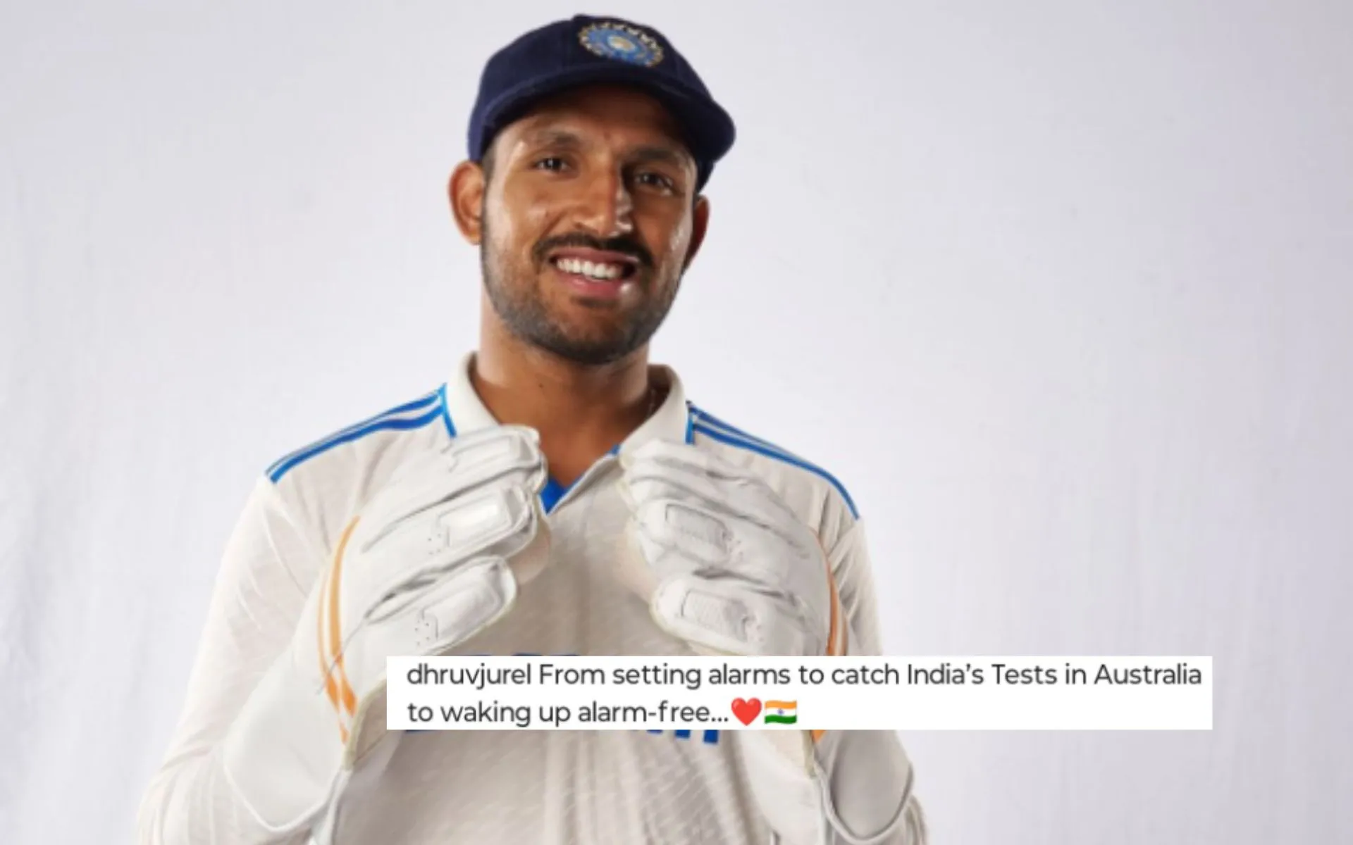 Dhruv Jurel has shown promise galore in his brief Test career [Source: @CricCrazyJohns/x.com]
