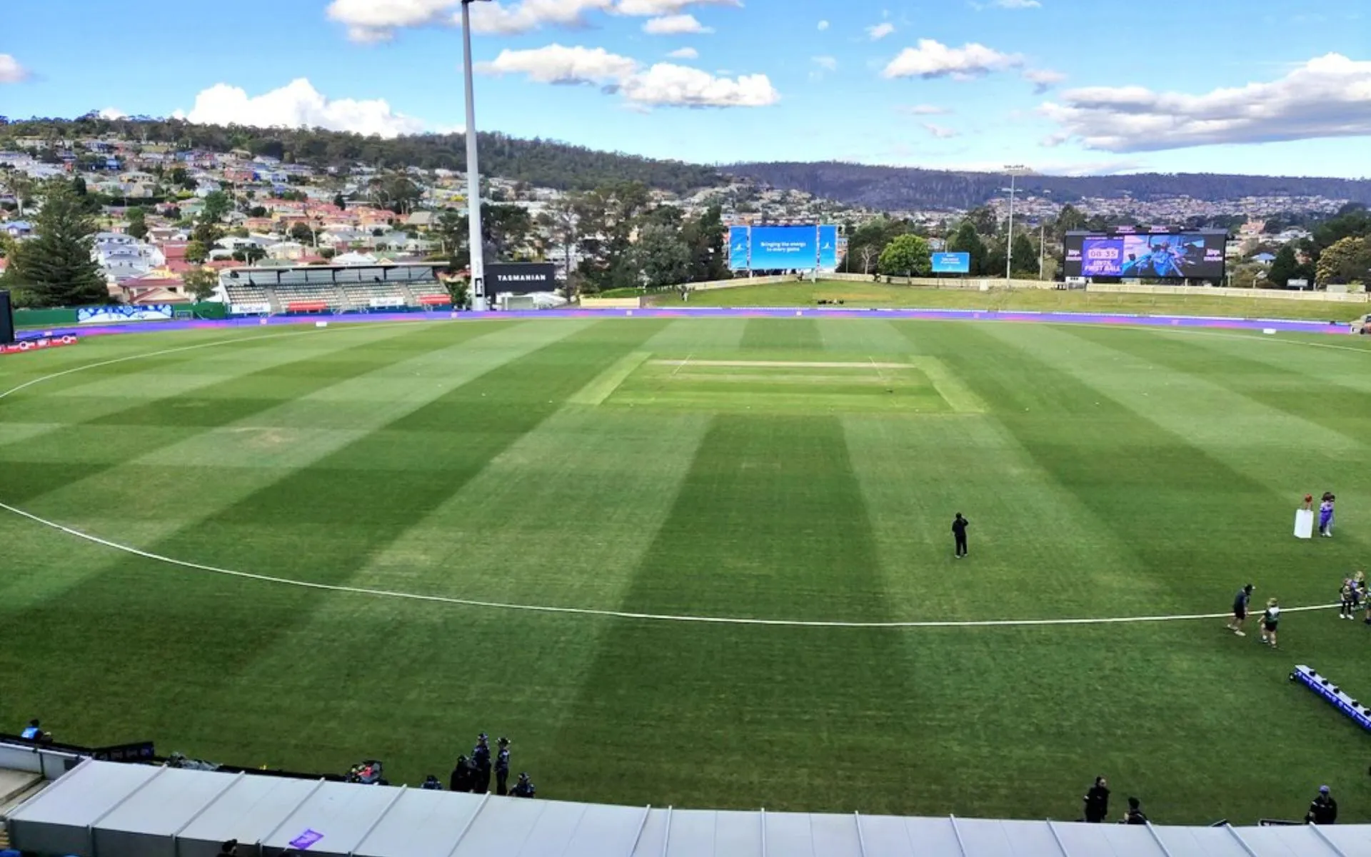 Bellerive Oval, Hobart (Source:@official_lesdog/X.com)