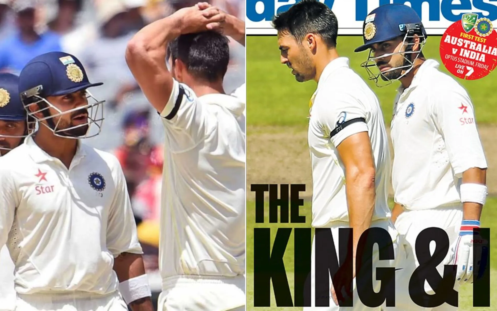 Mitchell Johnson lauded Virat Kohli [Source: @Rajiv1841, @CricCrazyJohns/x.com]