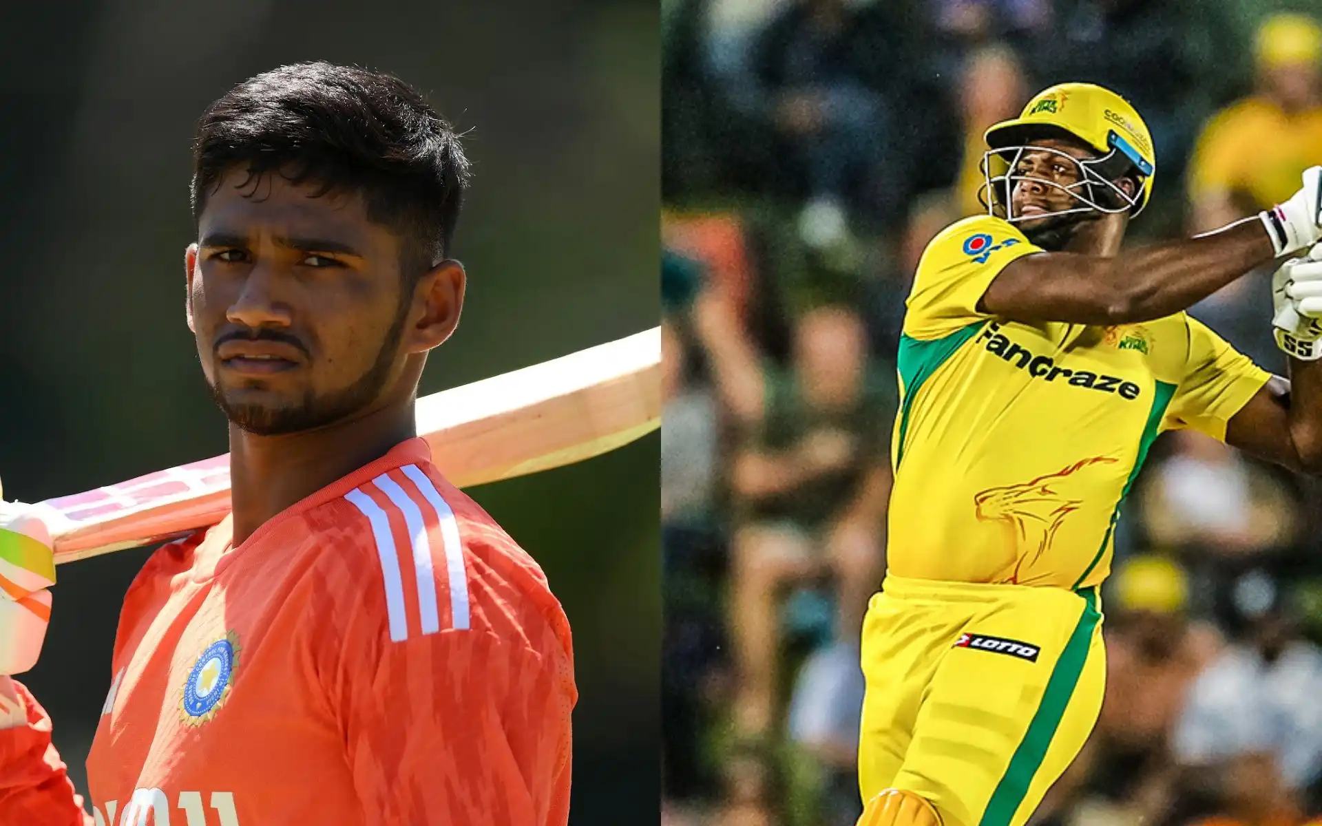 Musheer Khan and Romario Shepherd will be in target of CSK [Source: @JSKSA20, @weRcricket/x.com]