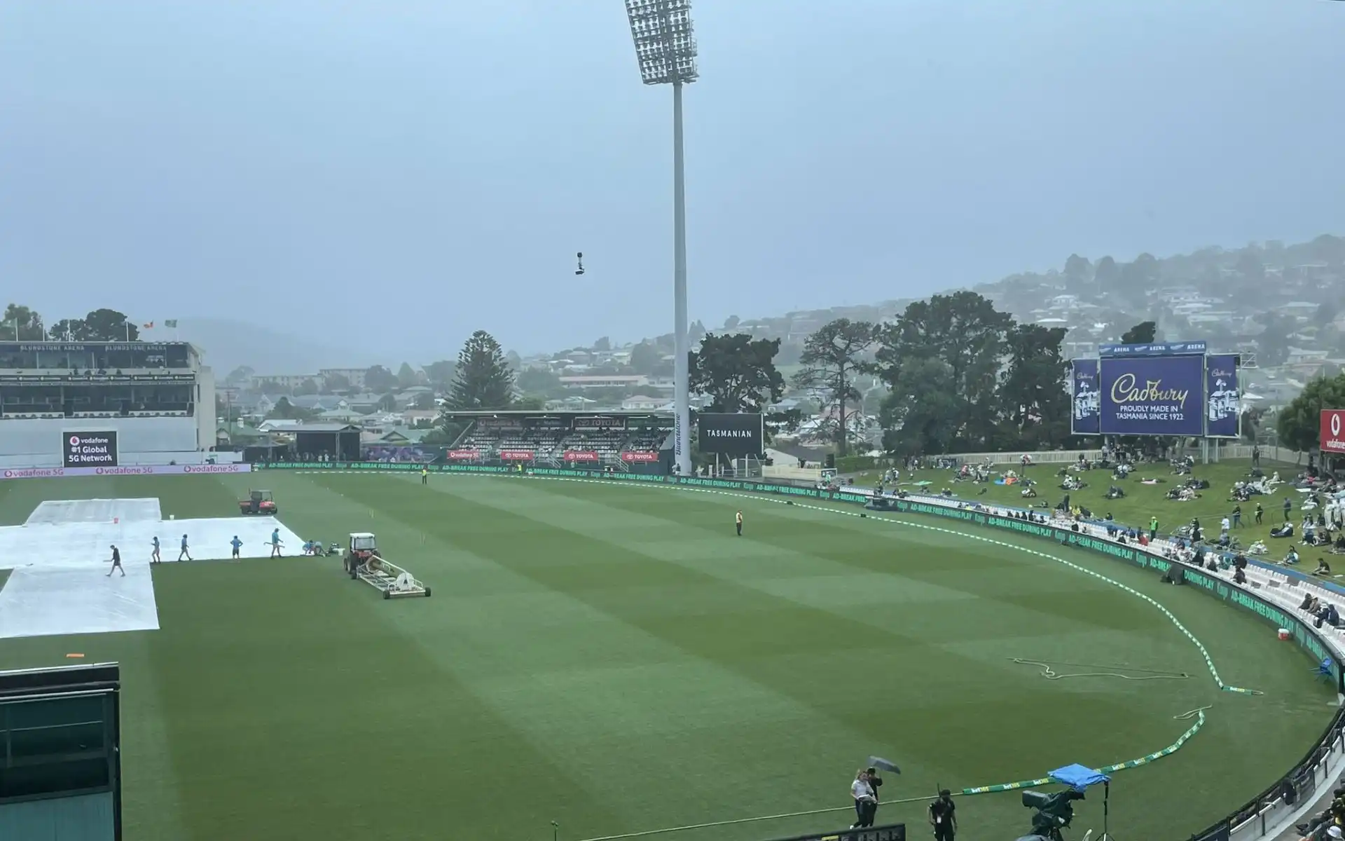 Will PAK vs AUS 3rd T20I Be Abandoned Due To Rain? Bellerive Oval Hobart Weather Update