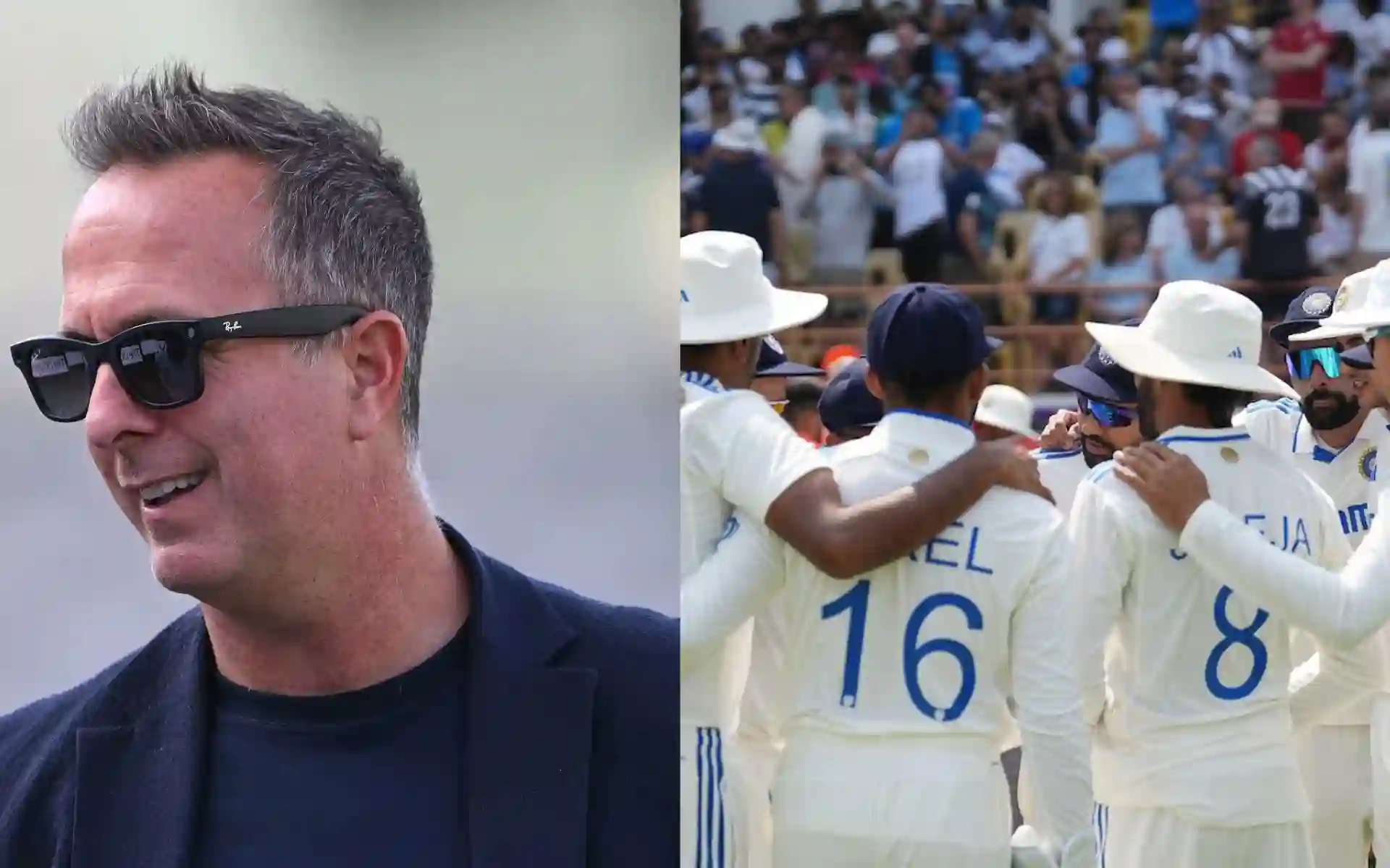 Micheal Vaughan slams Team India [Source: BCCI and TOI/X.com]