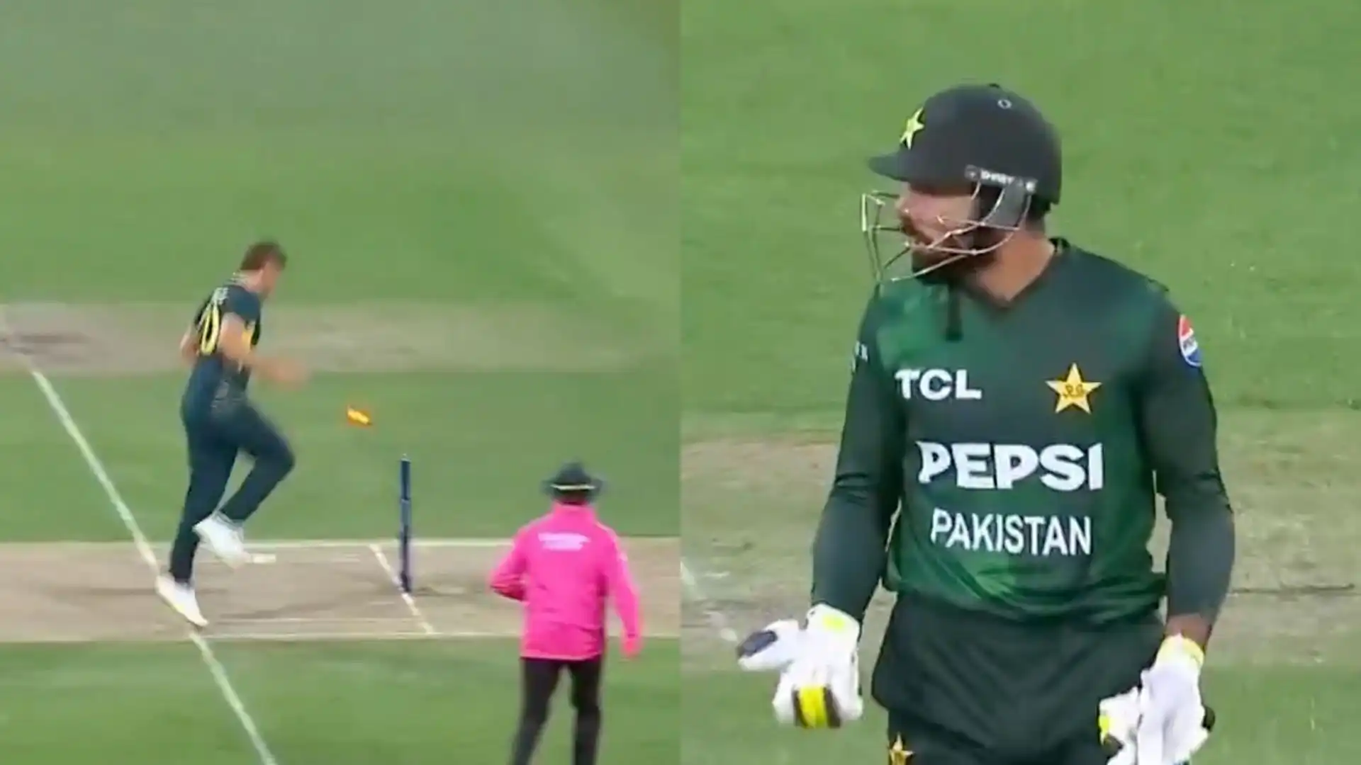 Irfan Khan was runout after a mixup [Source: @gavaskar_theman/X]