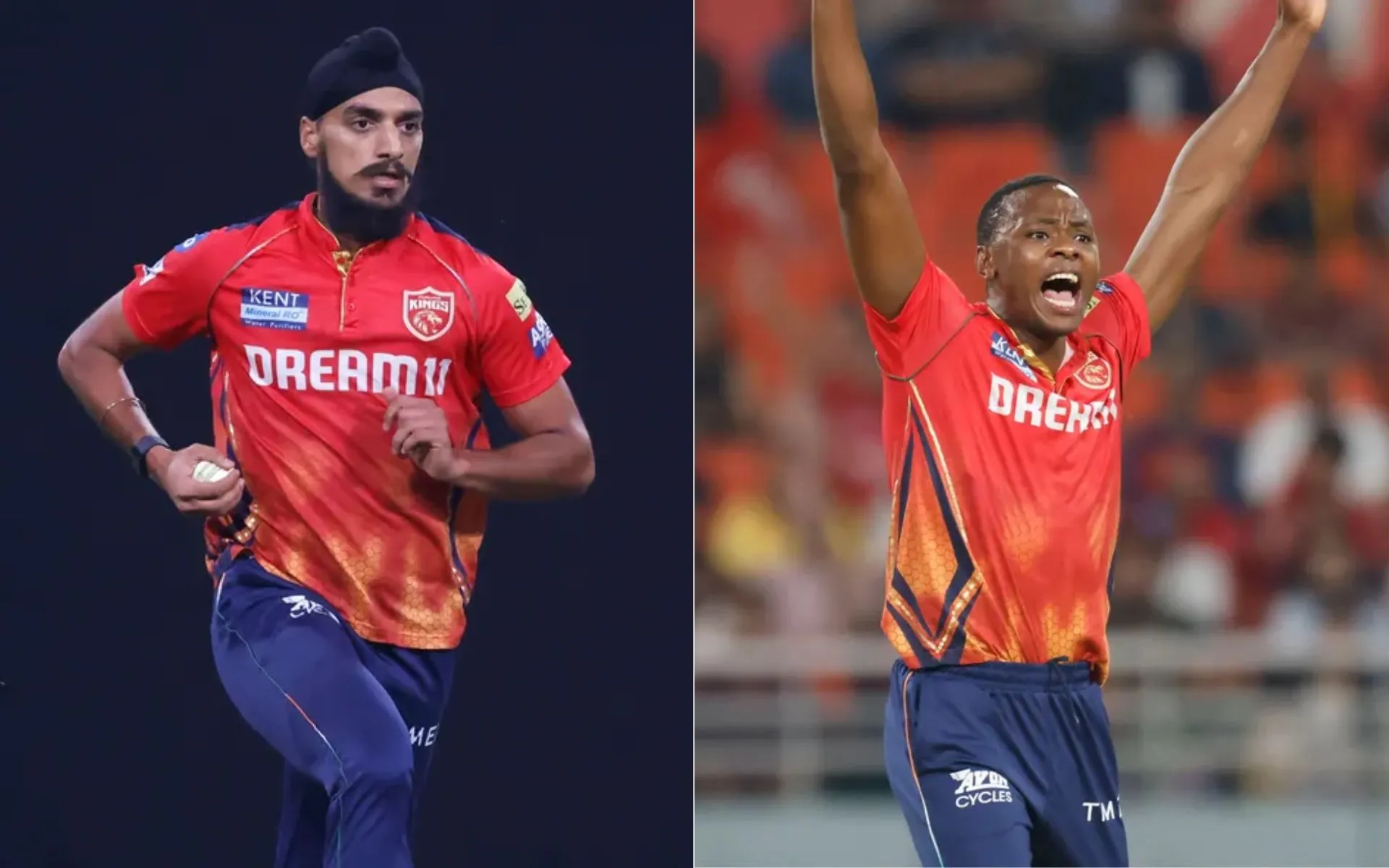 Arshdeep Singh & Kagiso Rabada [iplt20.com]