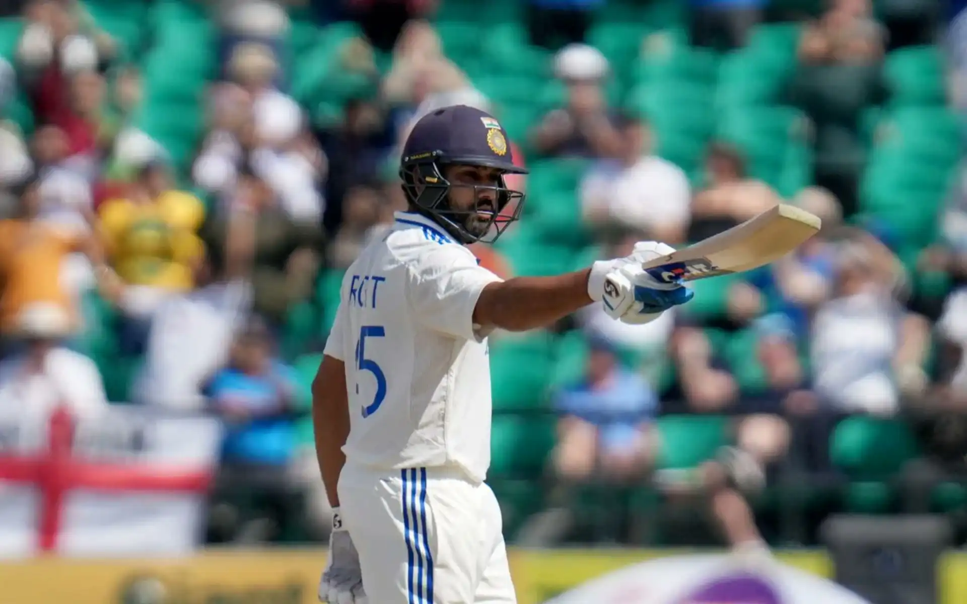Rohit Sharma playing in Test cricket [Source: @CricCrazyJohns/x.com]