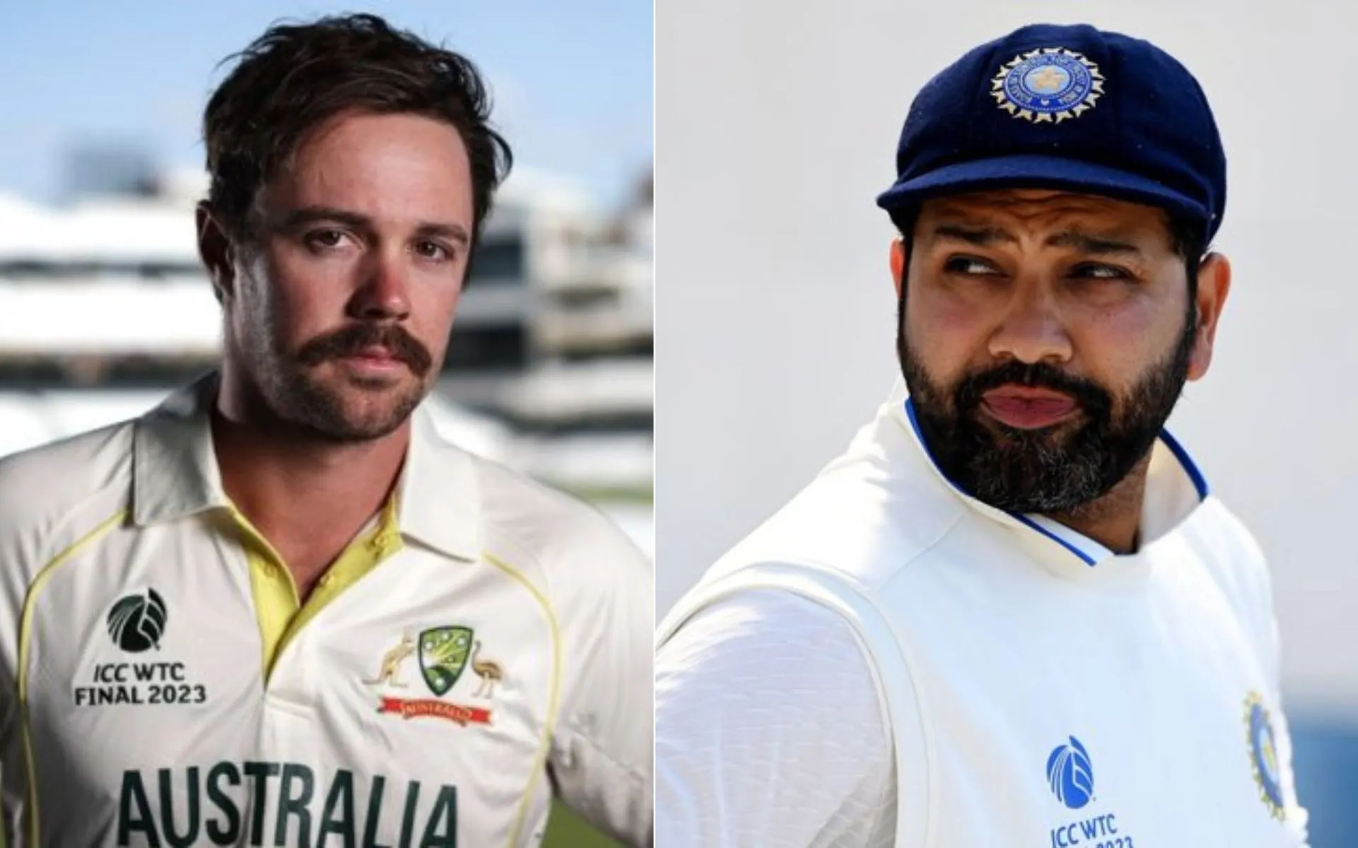Travis Head comes out in Rohit Sharma's support [Source: @SPORTYVISHAL/x.com]