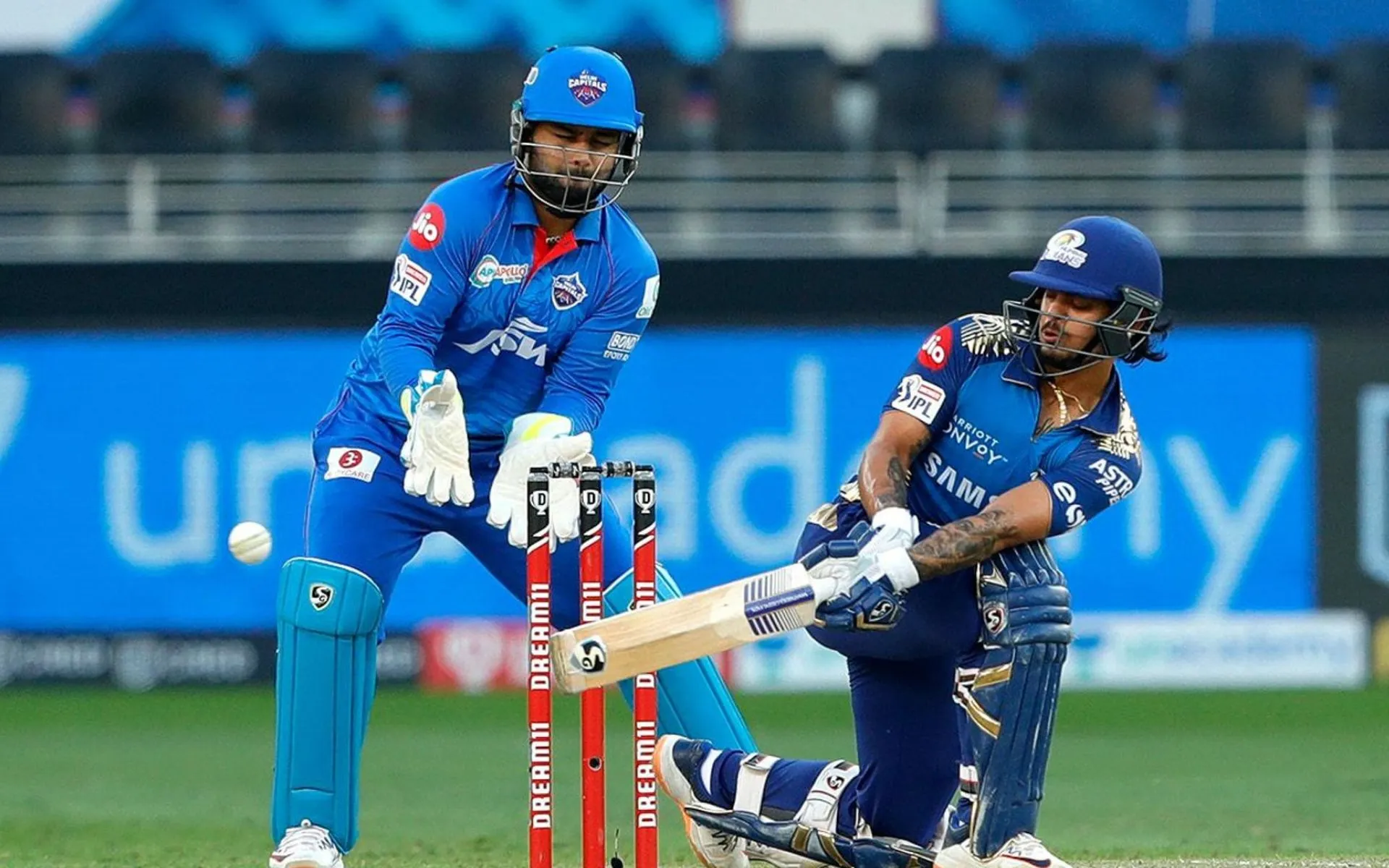 Ishan Kishan and Rishabh Pant in action during IPL (Source: @PG_SSBPL/X.com)