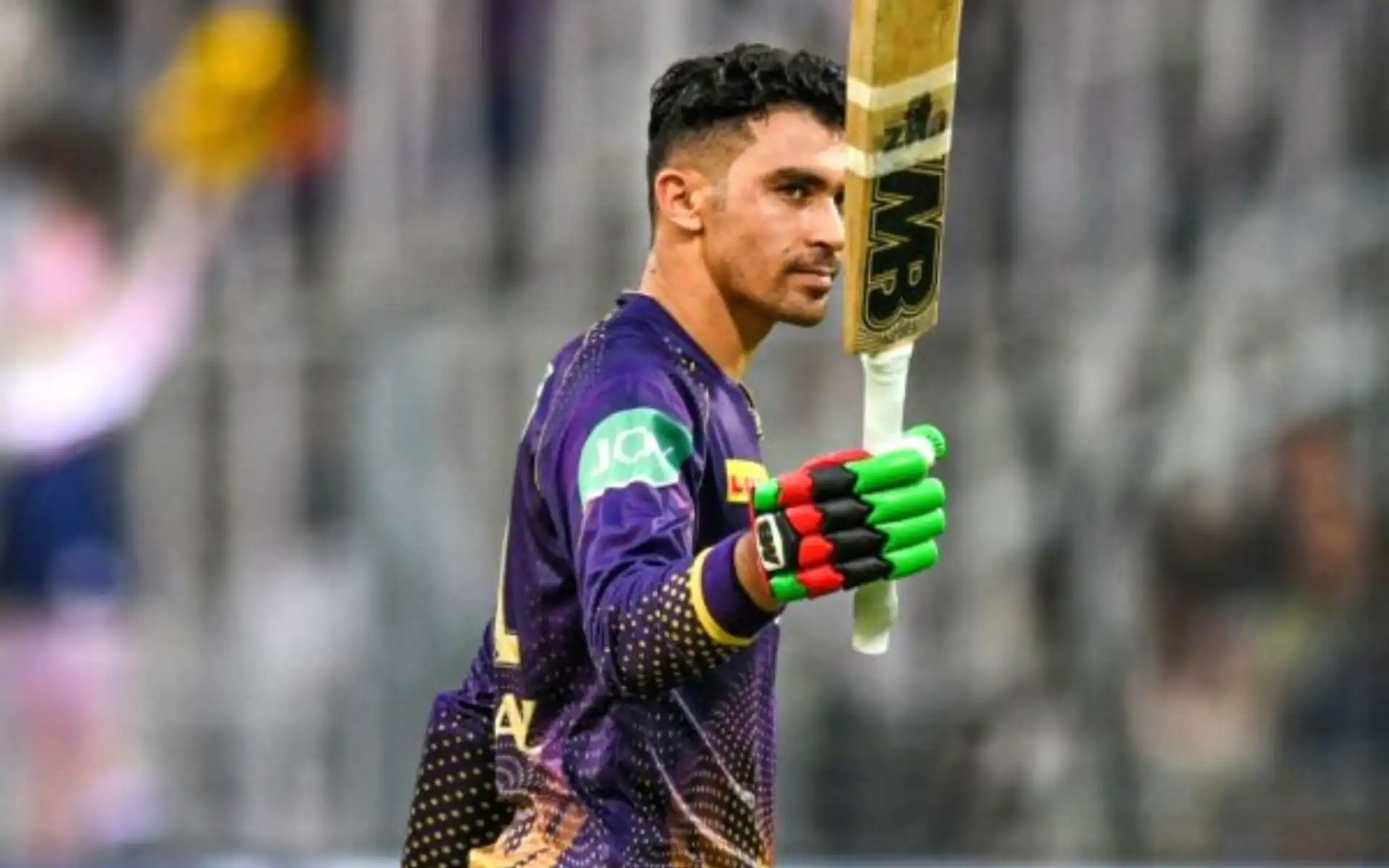 Rahmanullah Gurbaz [Source: @Rokte_Amarr_KKR/X.com]
