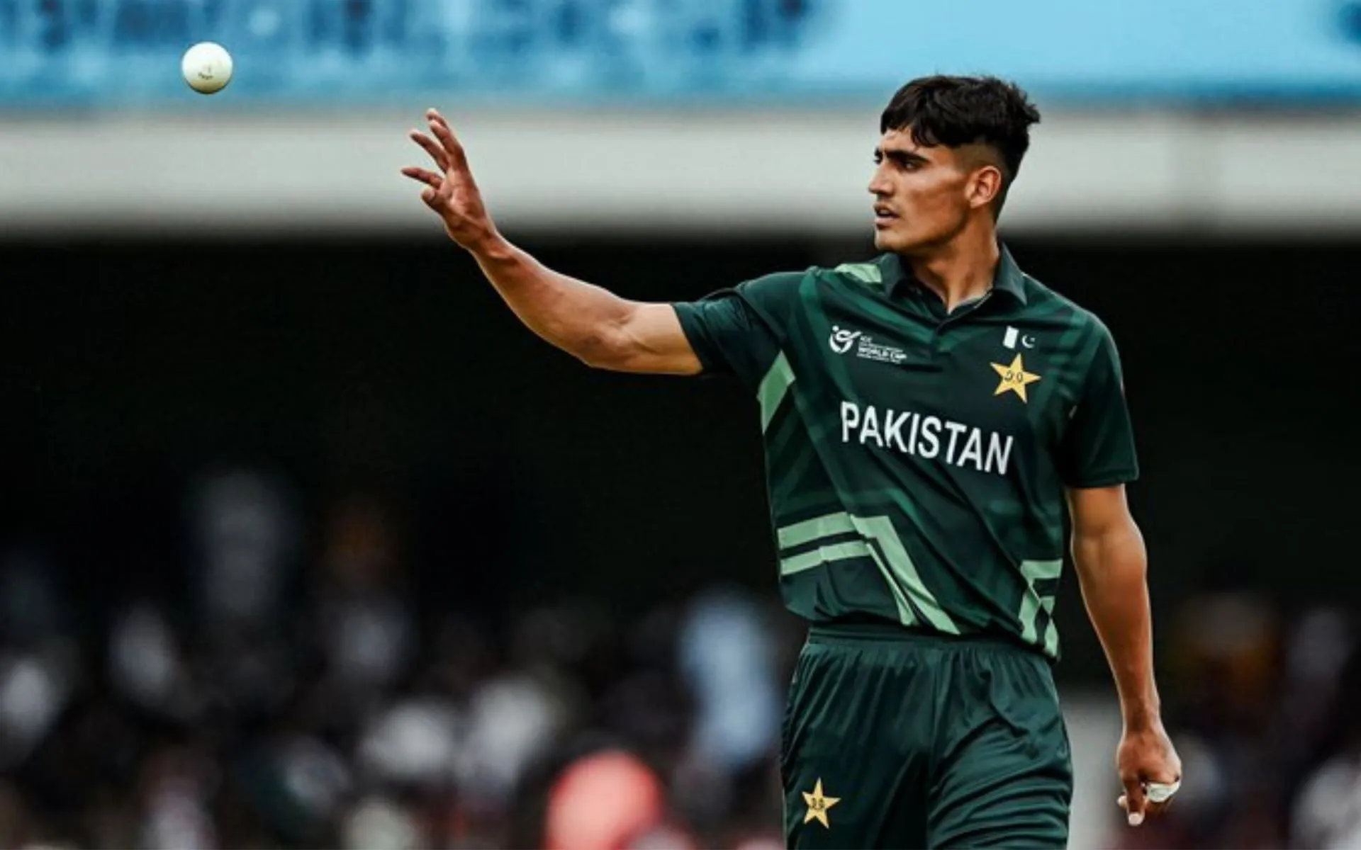 Naseem Shah's brother, Ubaid picked 8 wickets in an innings [Source: @dhillow_/x.com]