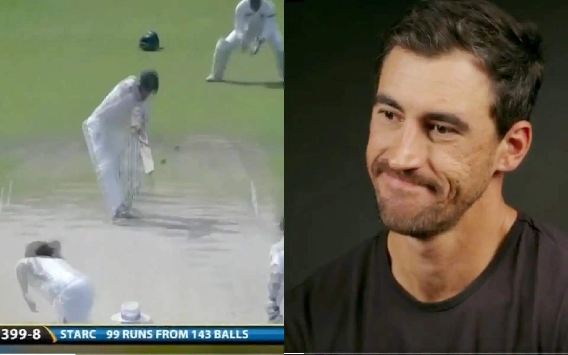 Mitchell Starc recalls getting dismissed on 99 vs India [Source: @7Cricket/X.com]