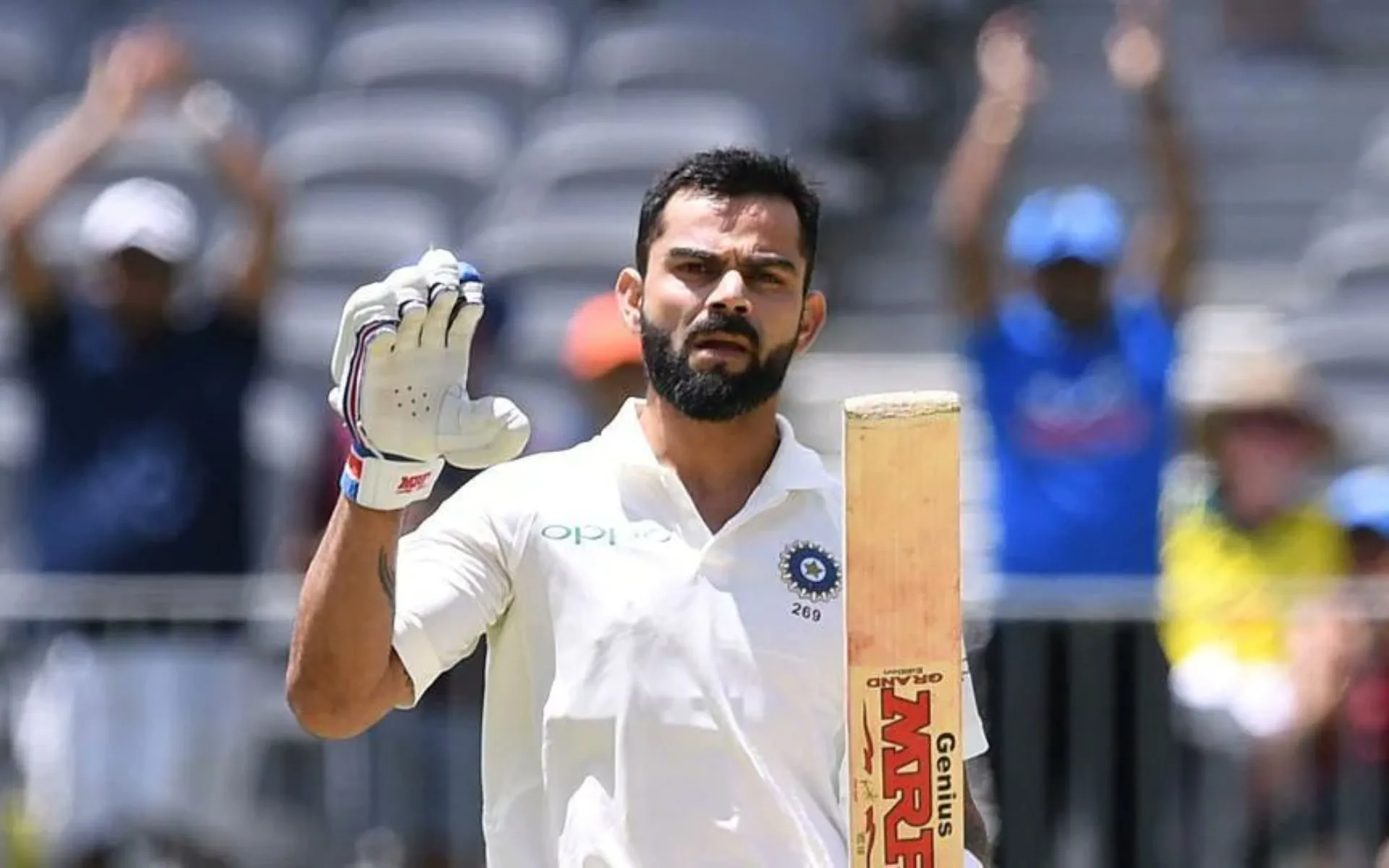 Kohli has scored the most runs in Perth Stadium [Source: @harleens2410/X.Com]
