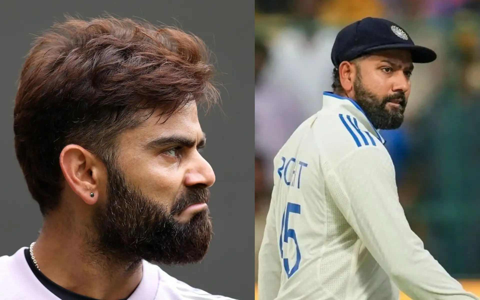 Virat Kohli and Rohit Sharma are under pressure ahead of BGT (Source:@SPORTYVISHAL/X.com)