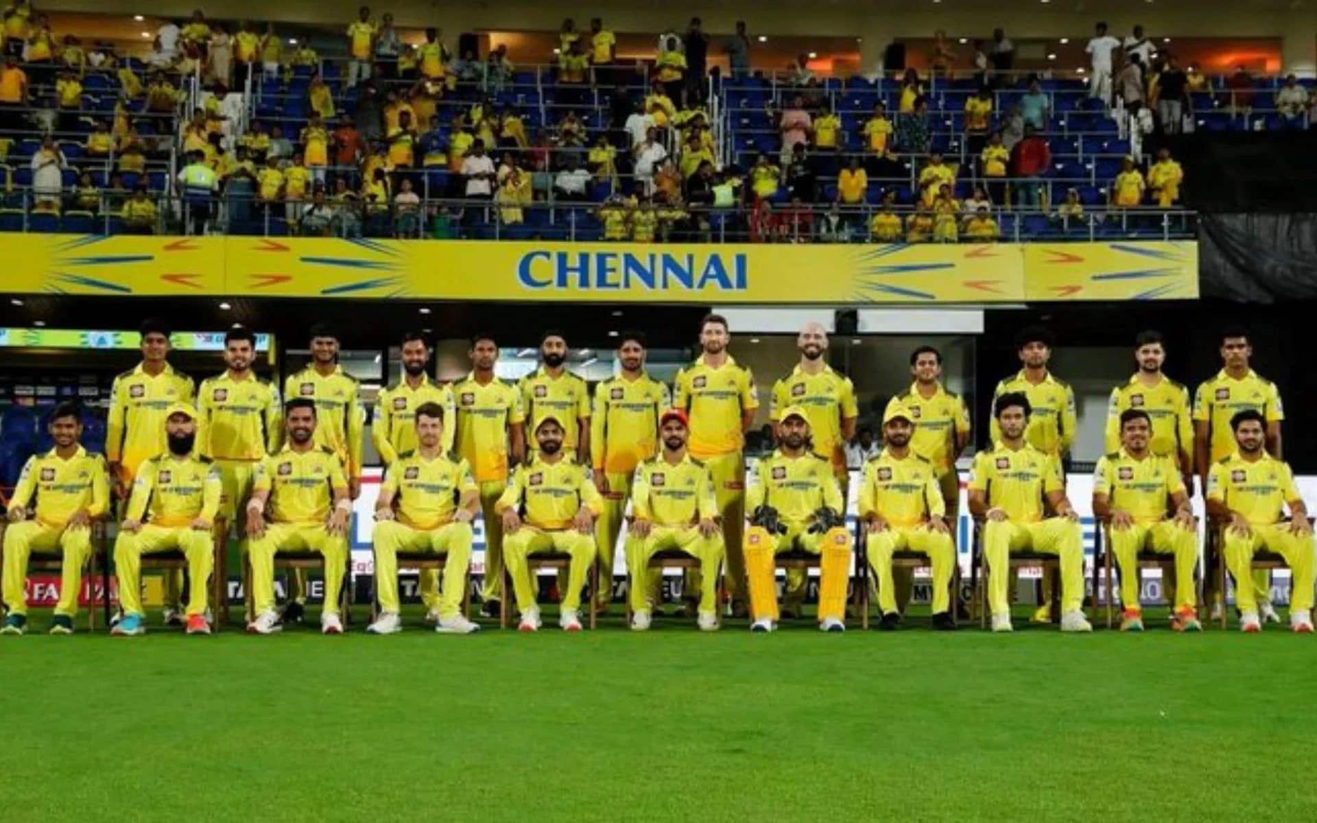 CSK टीम [Source: @ImTanujSingh/x.com]