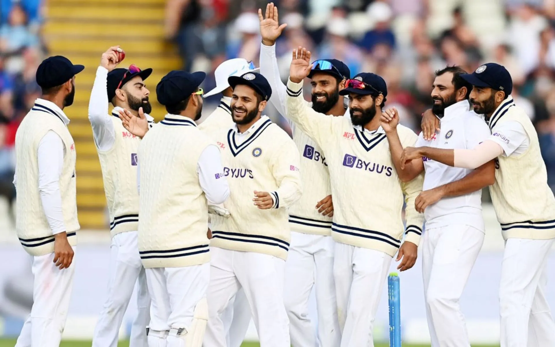 Indian team under Jasprit Bumrah (Source:@toisports/X.com)