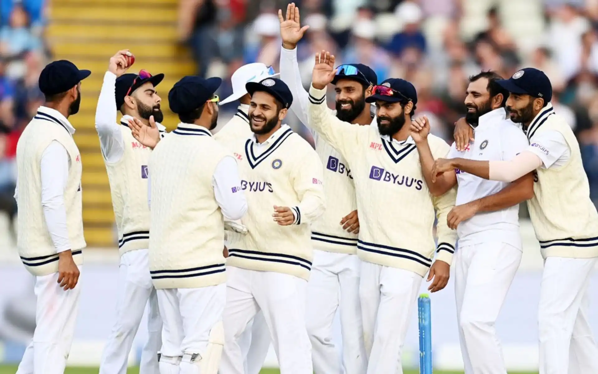 Indian team under Jasprit Bumrah (Source:@toisports/X.com)