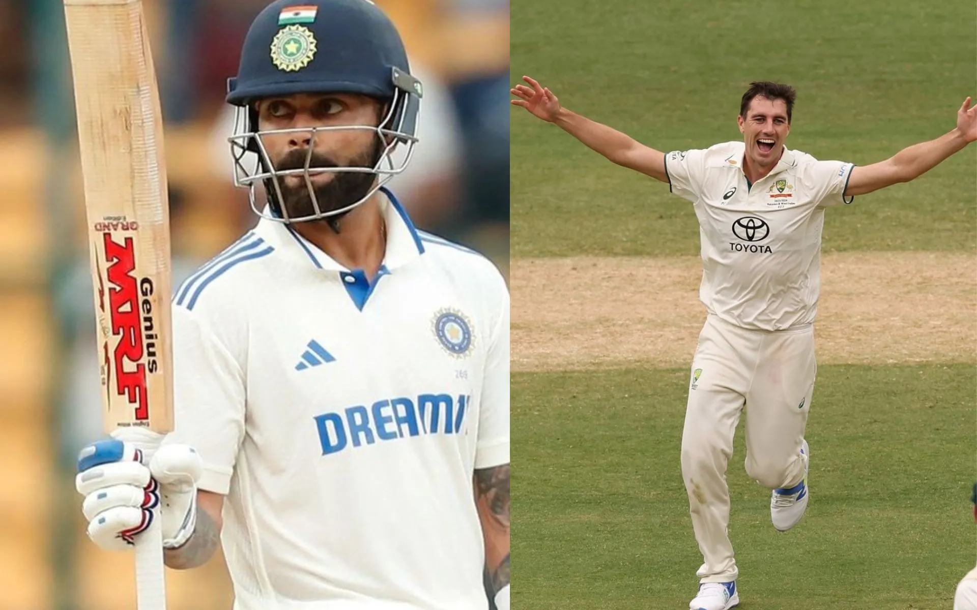 Cummins Vs Kohli could decide the fate of the match [Source: @CricCrazyJohns/X.Com]
