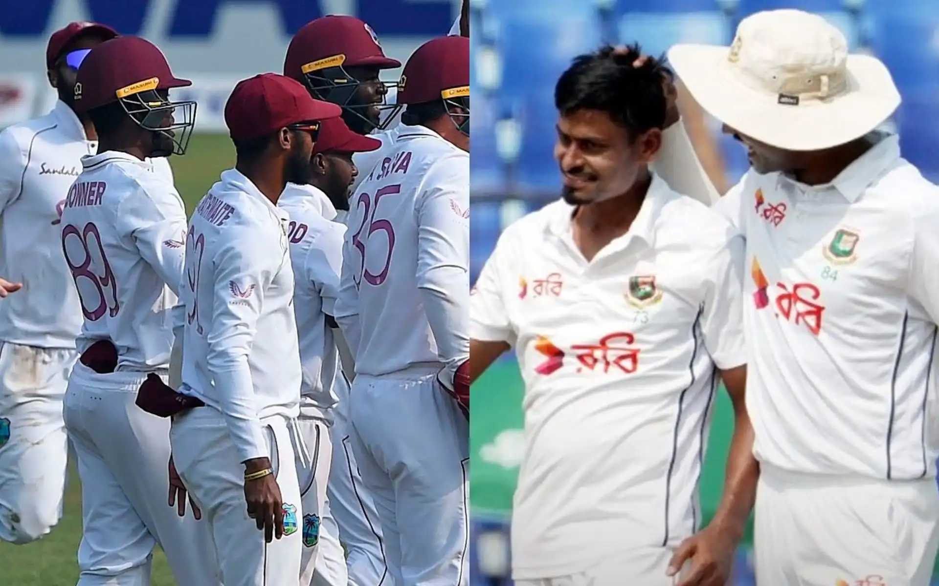 WI vs BAN, Test Series: Dream11 Predictions for Match 1 [Source: @BCBtigers, @ICC/x.com]