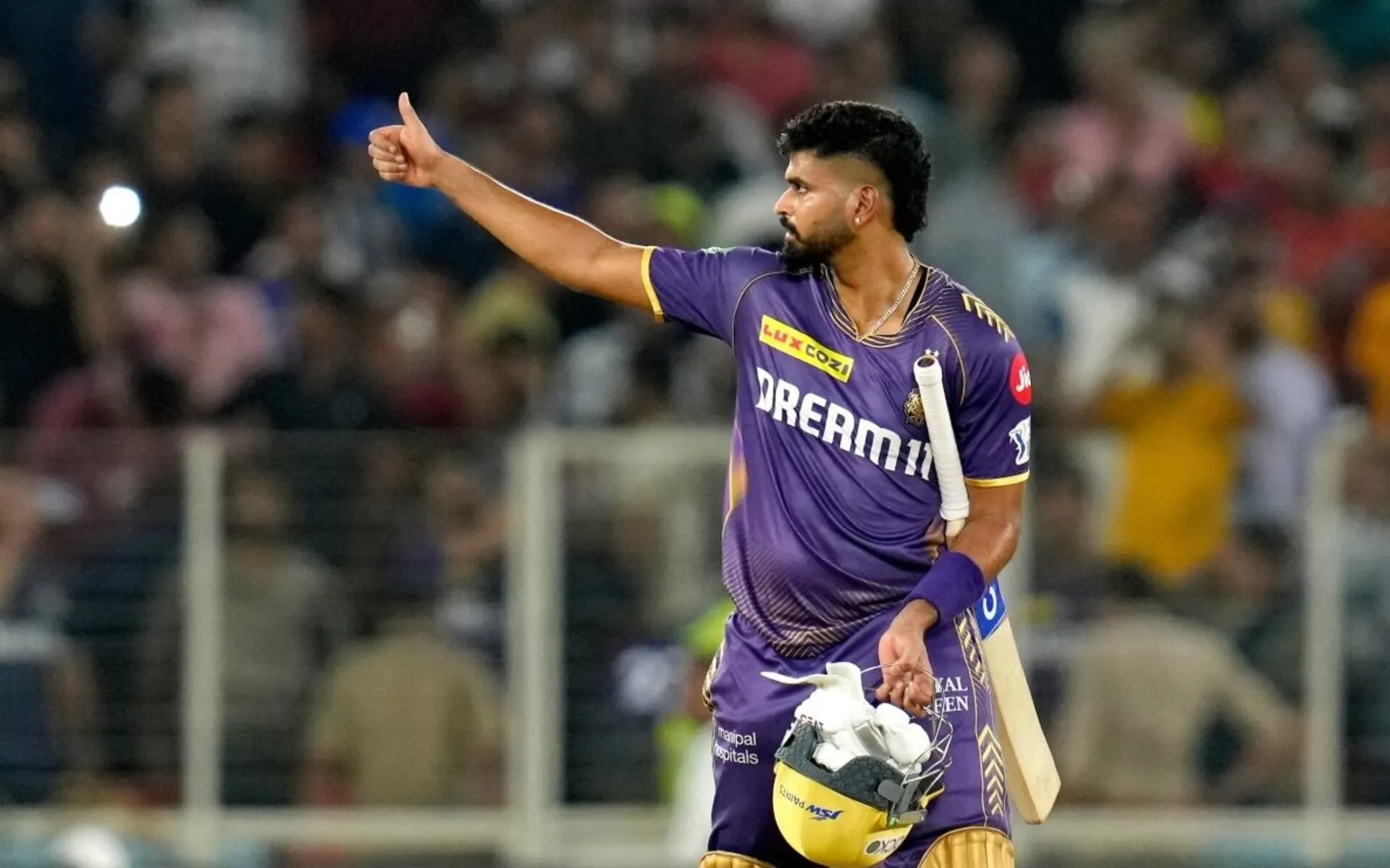 Shreyas Iyer Could Get A Bid From LSG (Source: @KnightsVibe/x.com)