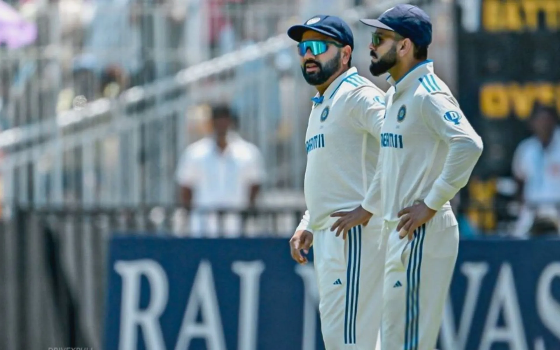 Rohit Sharma and Virat Kohli (Source:@ImTanujSingh,x.com)