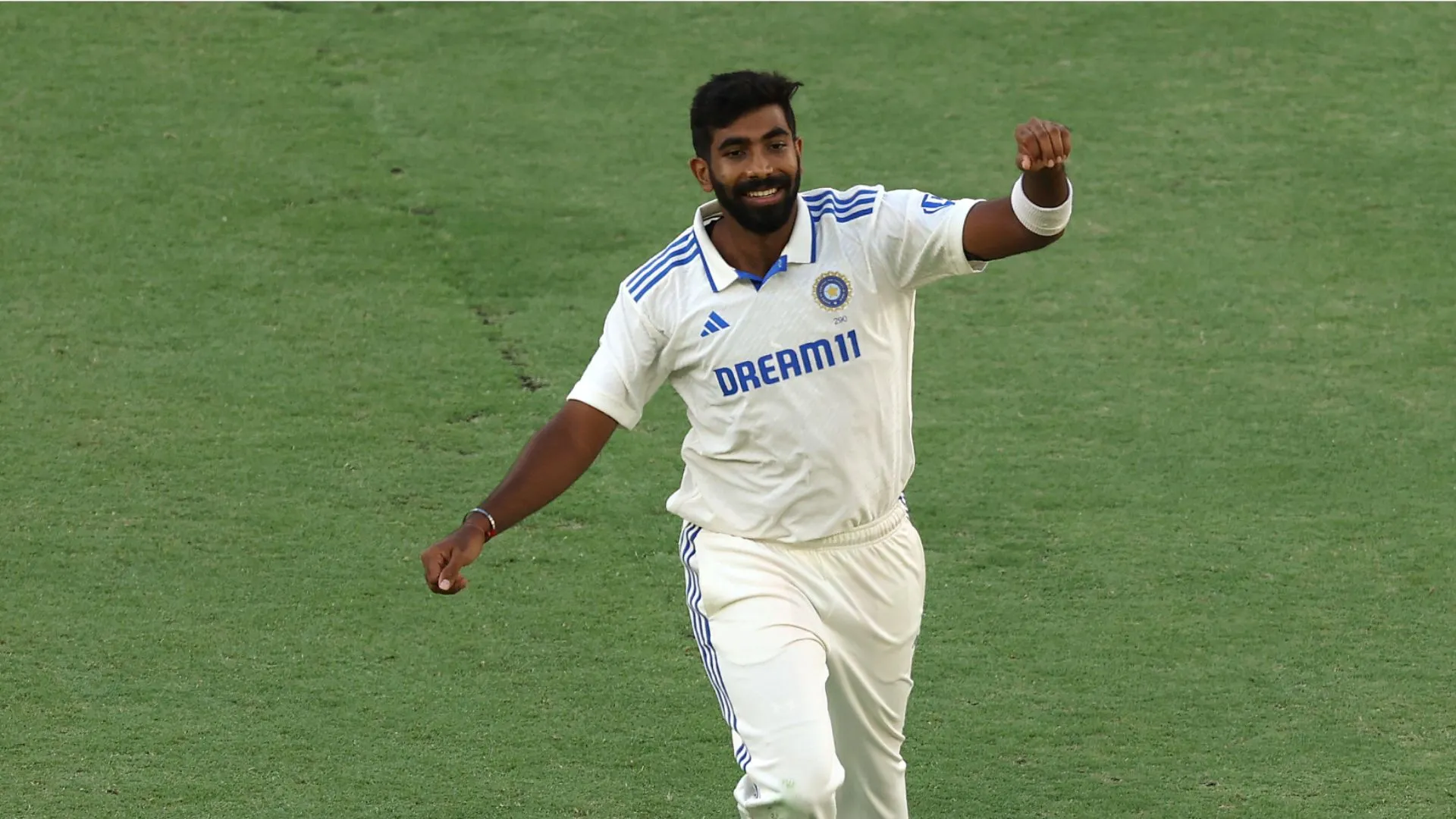 Jasprit Bumrah recorded a fifer in Perth Test [Source: @ICC/X]