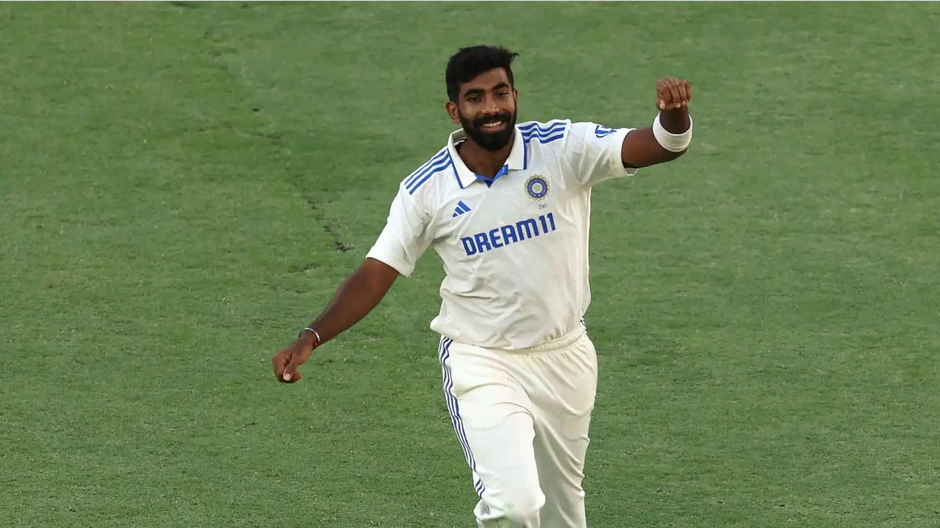 Jasprit Bumrah recorded a fifer in Perth Test [Source: @ICC/X]