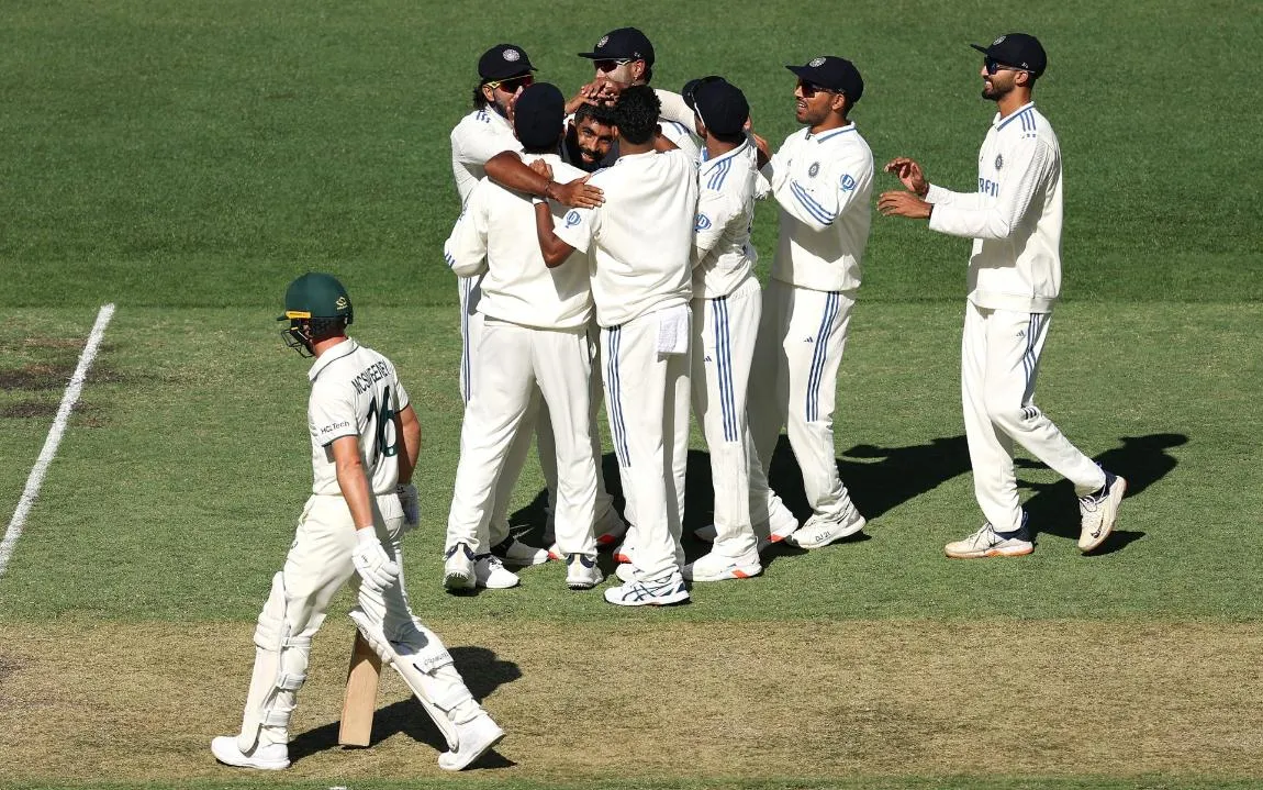 Australia scored just 104 Vs IND [Source: @BCCI/X.Com]
